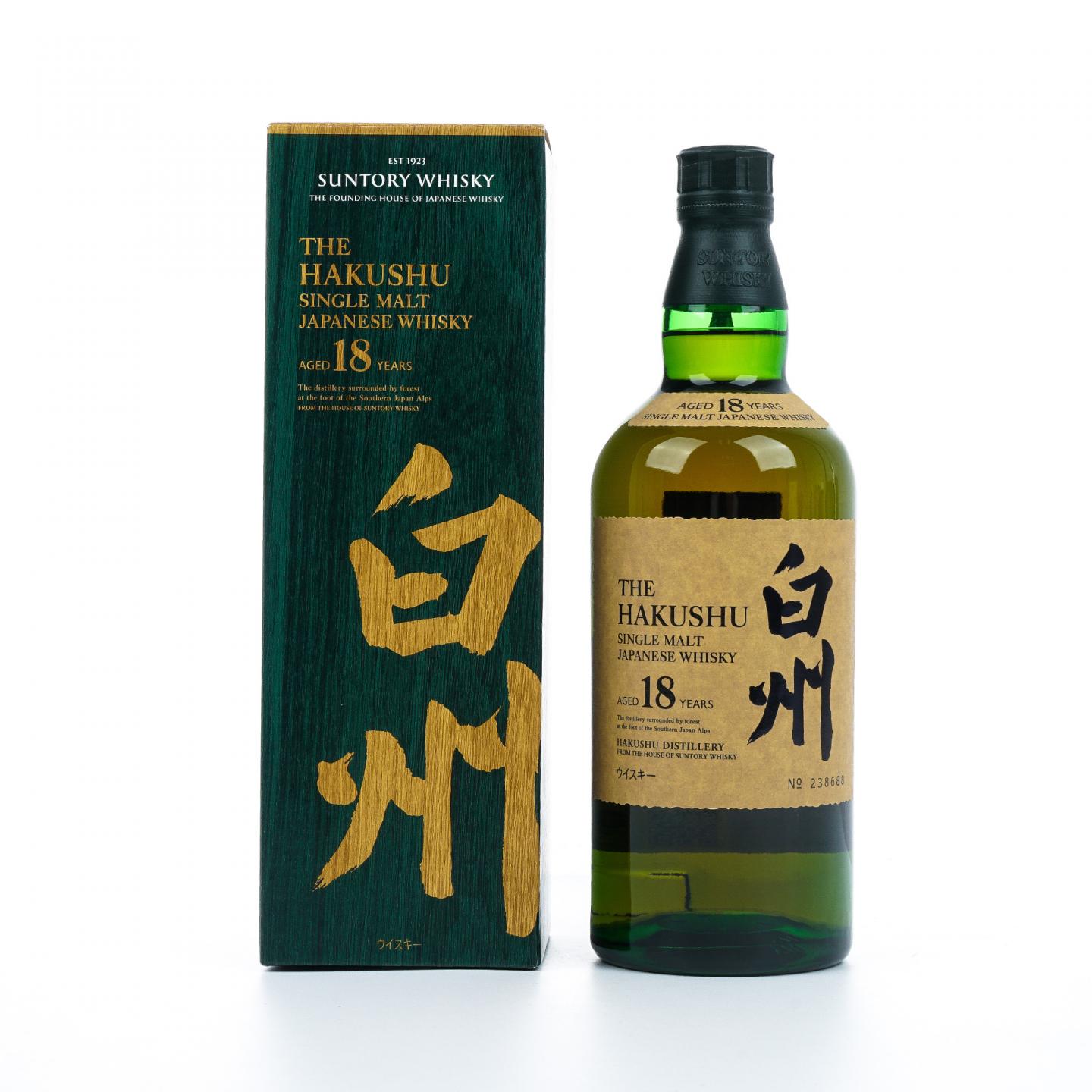 白州 18年 单一麦芽 No.238688