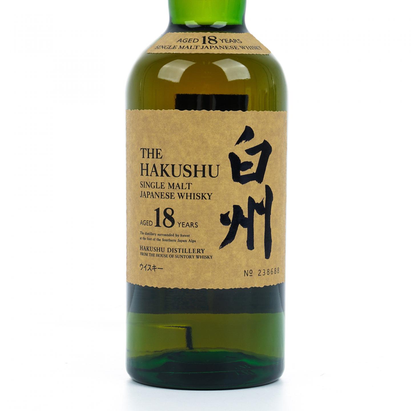 白州 18年 单一麦芽 No.238688