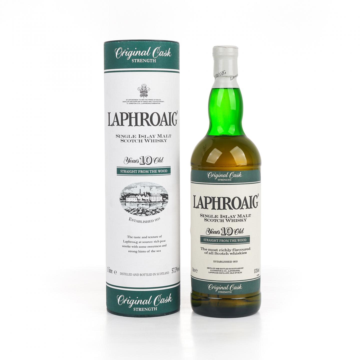 Laphroaig 拉弗格 10年 桶强 57.3% 1升装
