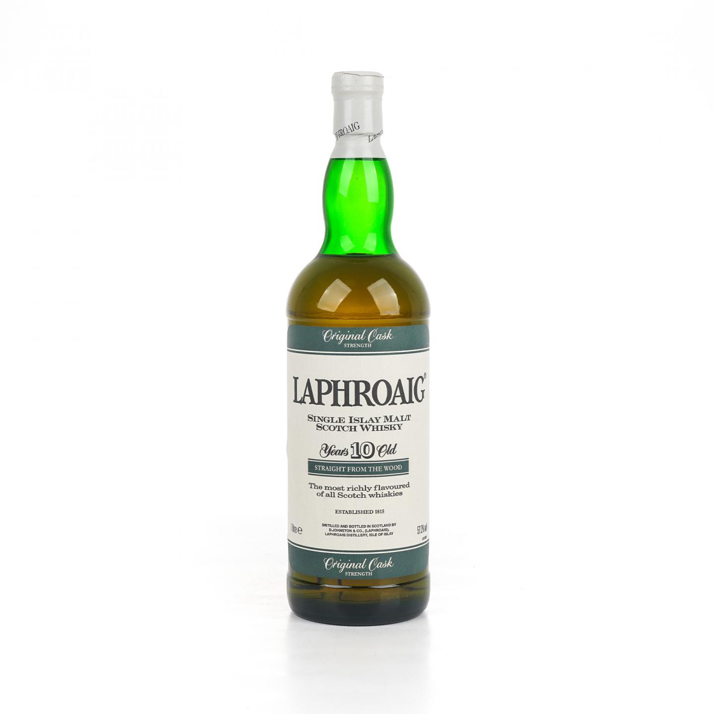 Laphroaig 拉弗格 10年 桶强 57.3% 1升装