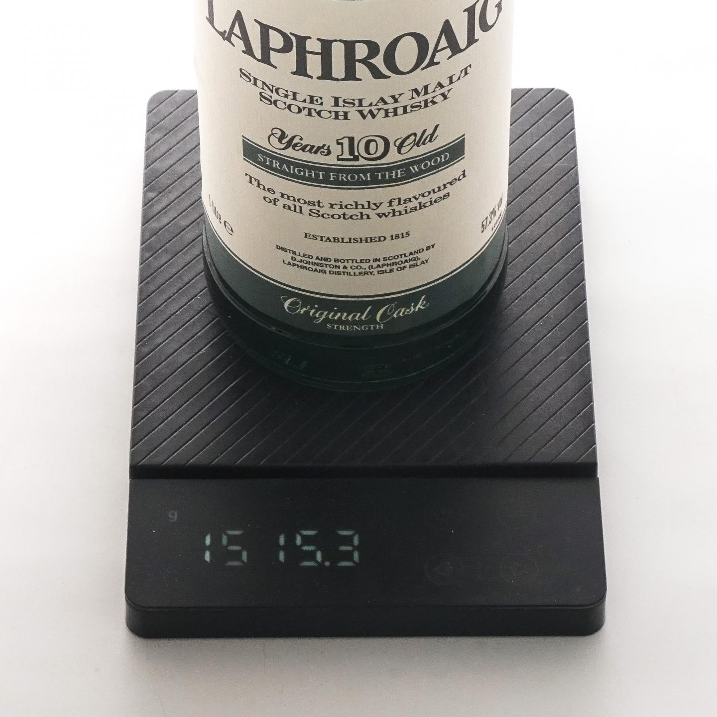 Laphroaig 拉弗格 10年 桶强 57.3% 1升装