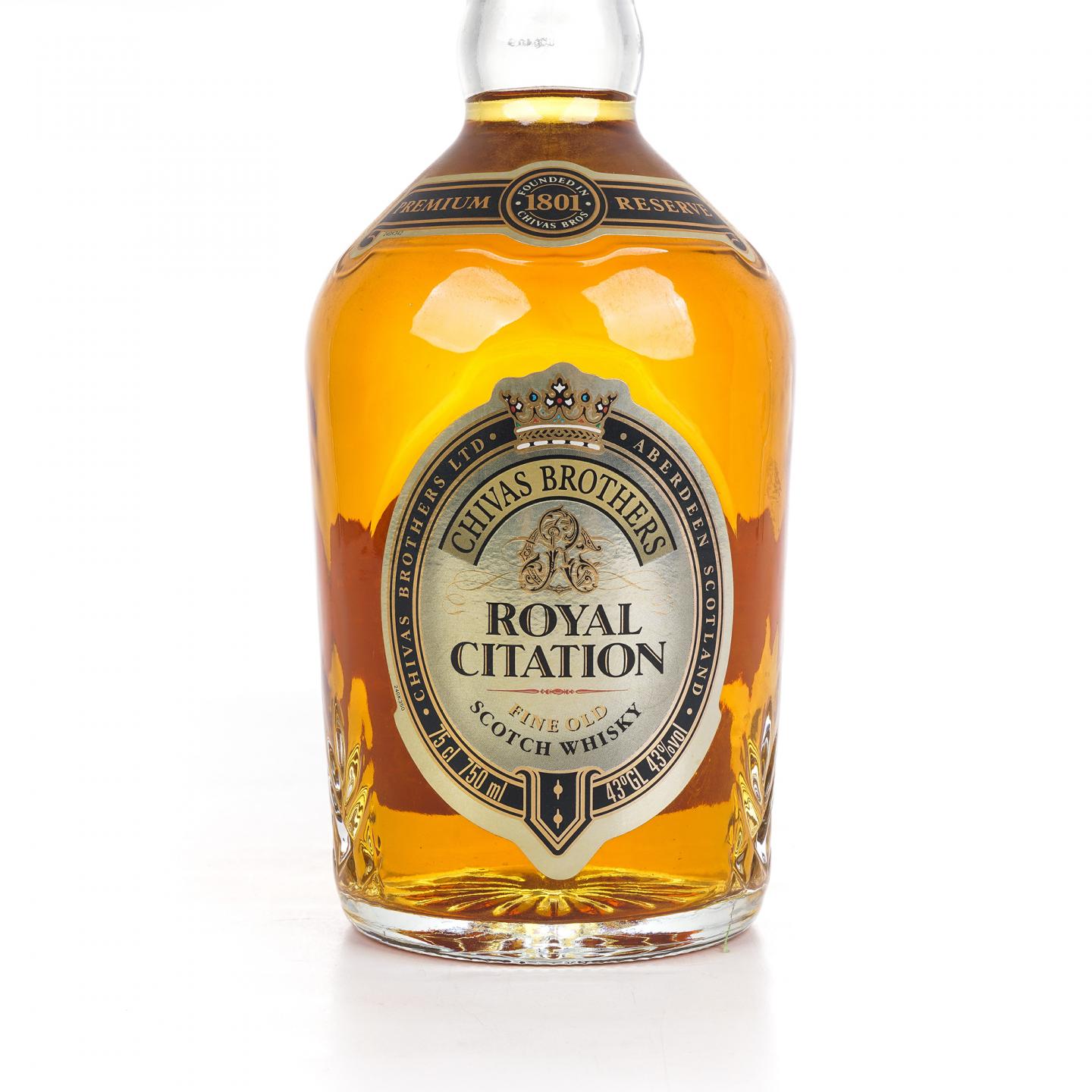 Royal Citation Fine Old 调和 Chivas Brothers出品 750ml