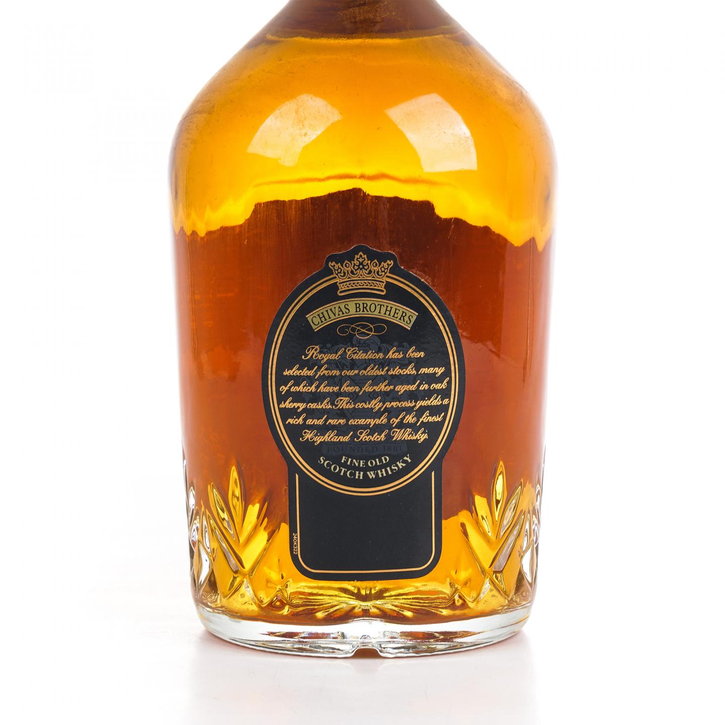Royal Citation Fine Old 调和 Chivas Brothers出品 750ml