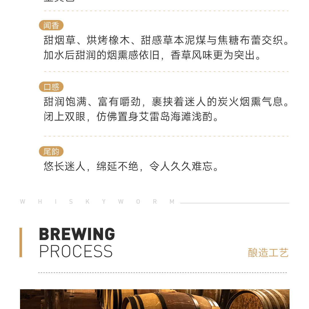 【烟熏花果】Ardmore 阿德摩尔17年2005单桶 纪念哥哥第二版 单一麦芽威士忌