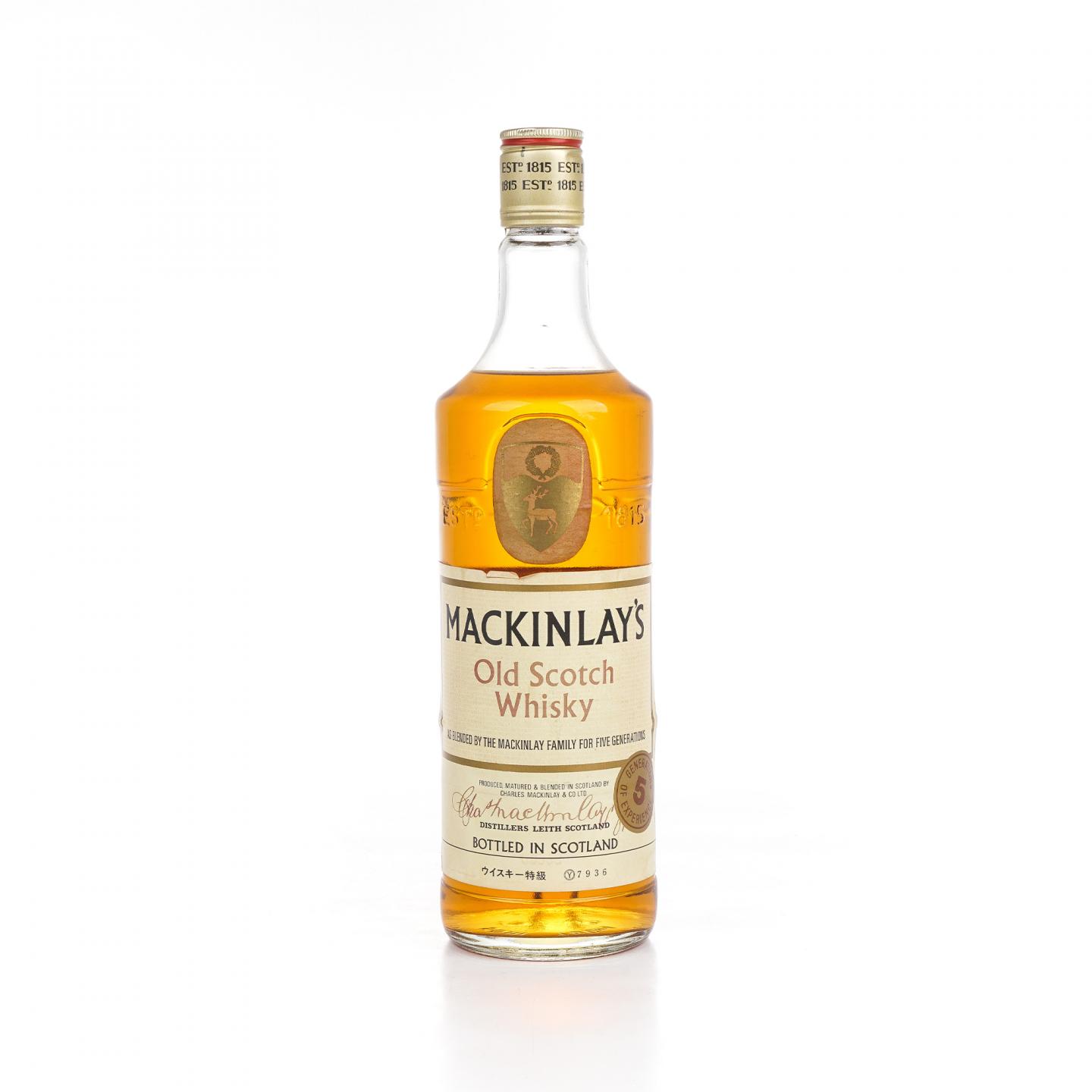 Mackinlay's 苏格兰调和威士忌 特级 760ml