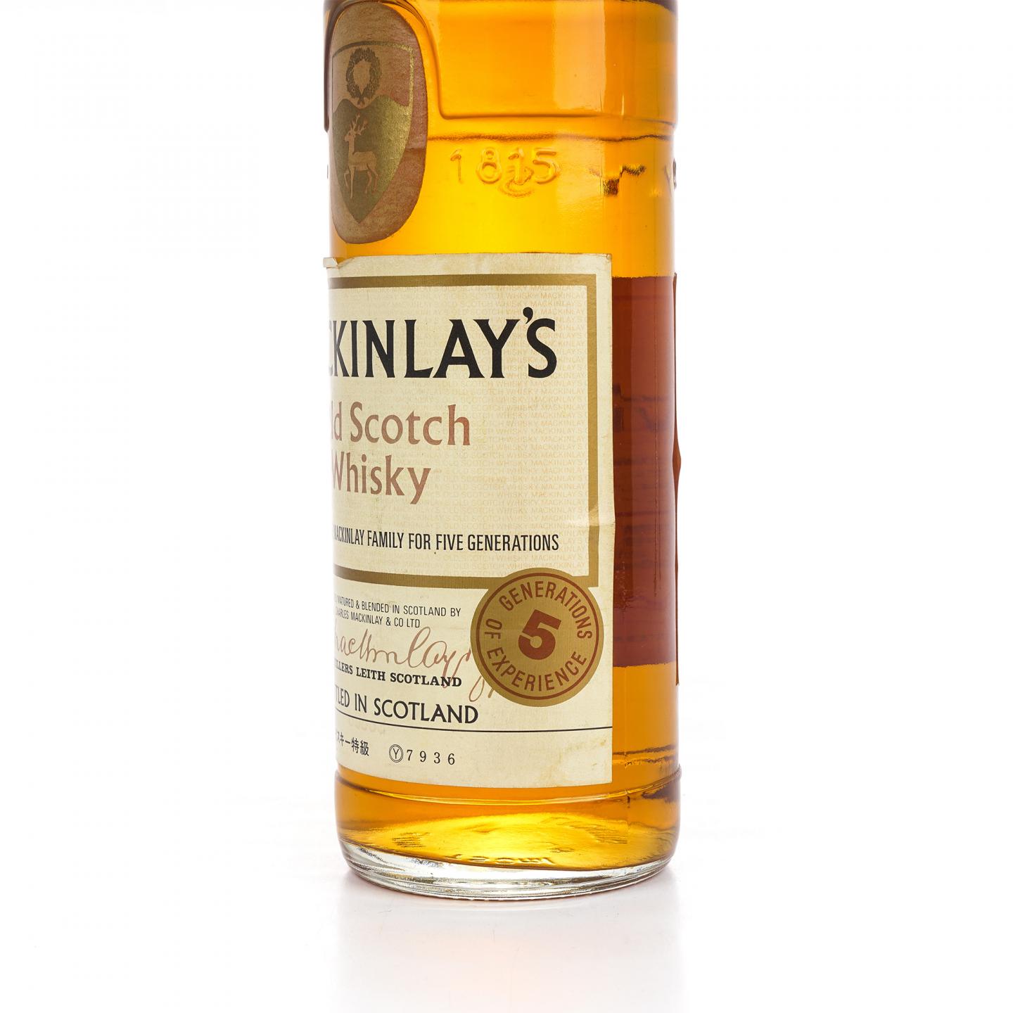 Mackinlay's 苏格兰调和威士忌 特级 760ml