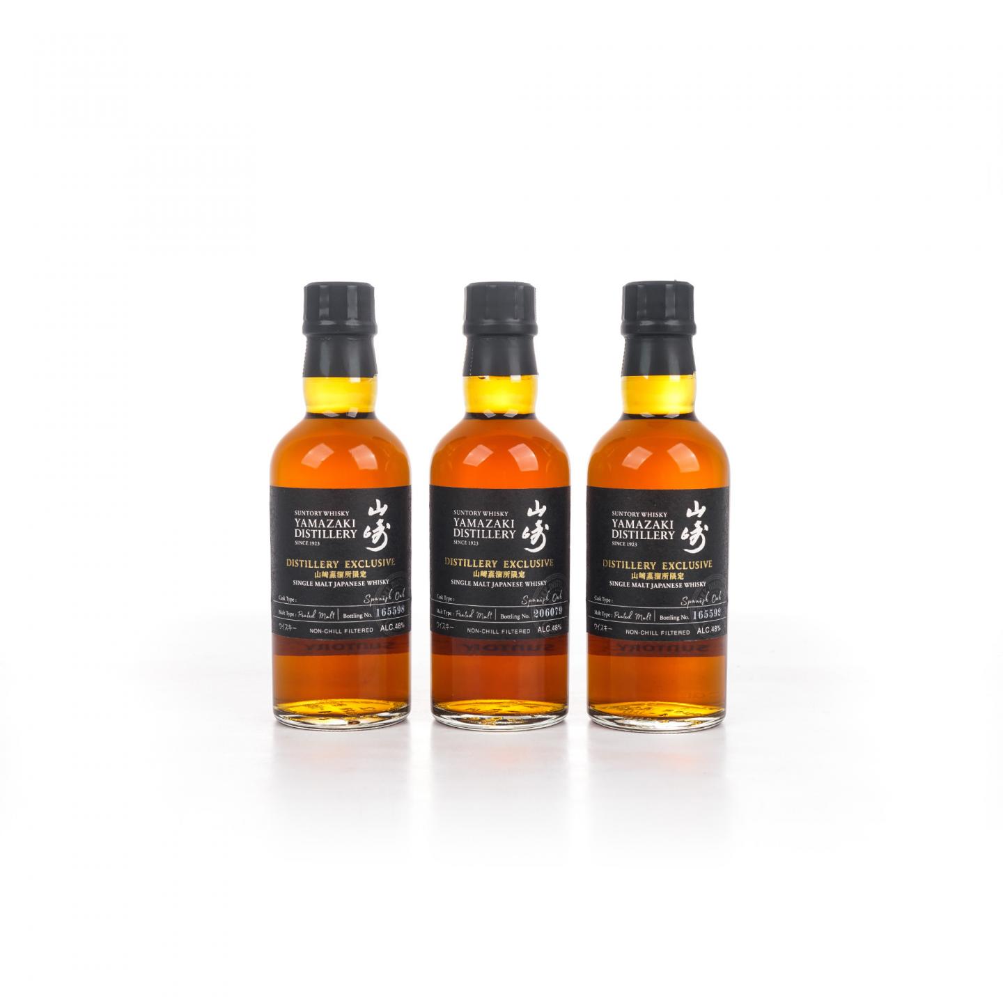 【中样】山崎蒸馏所限定 Peated Malt 180ml*3支组