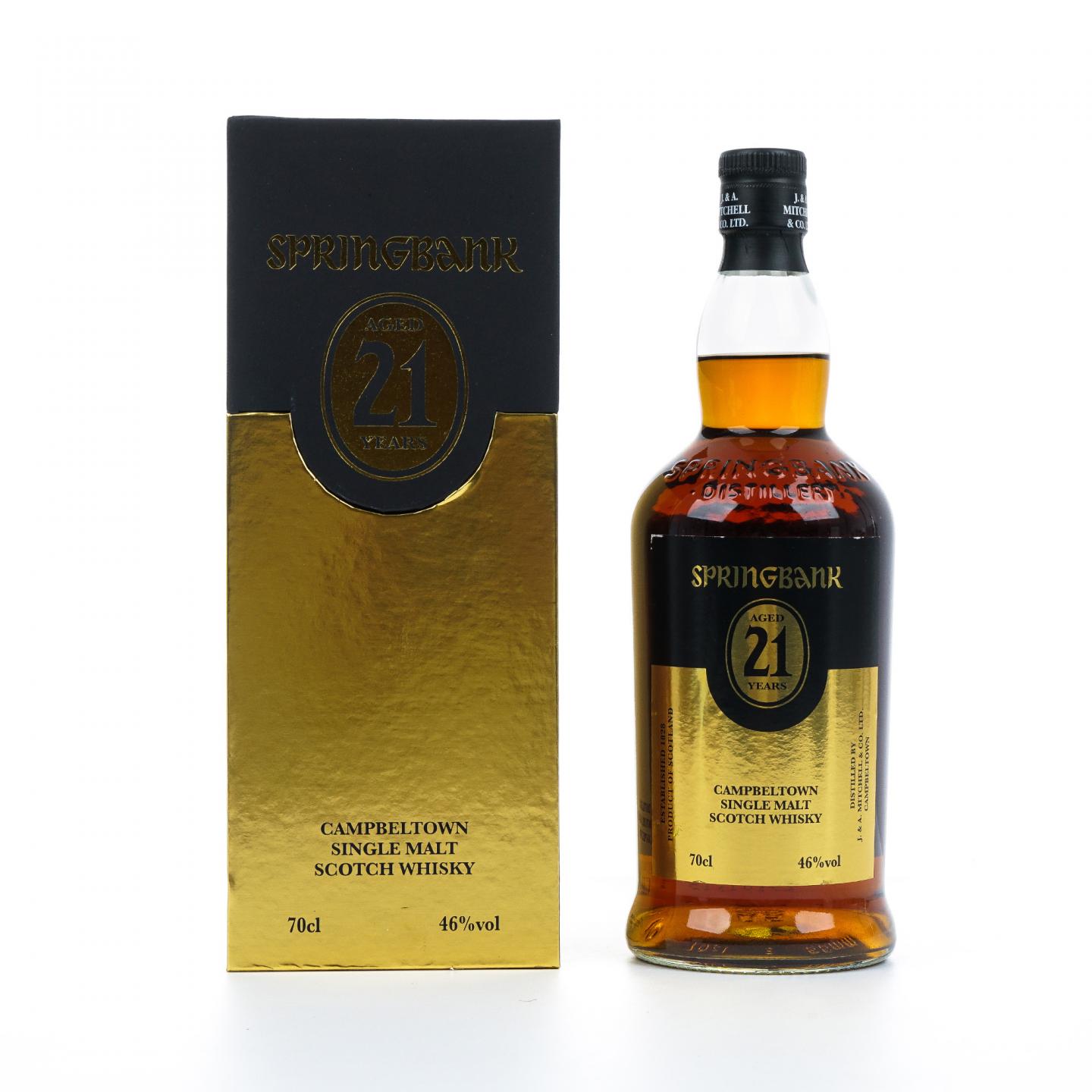 Springbank 云顶 21年 2019限定