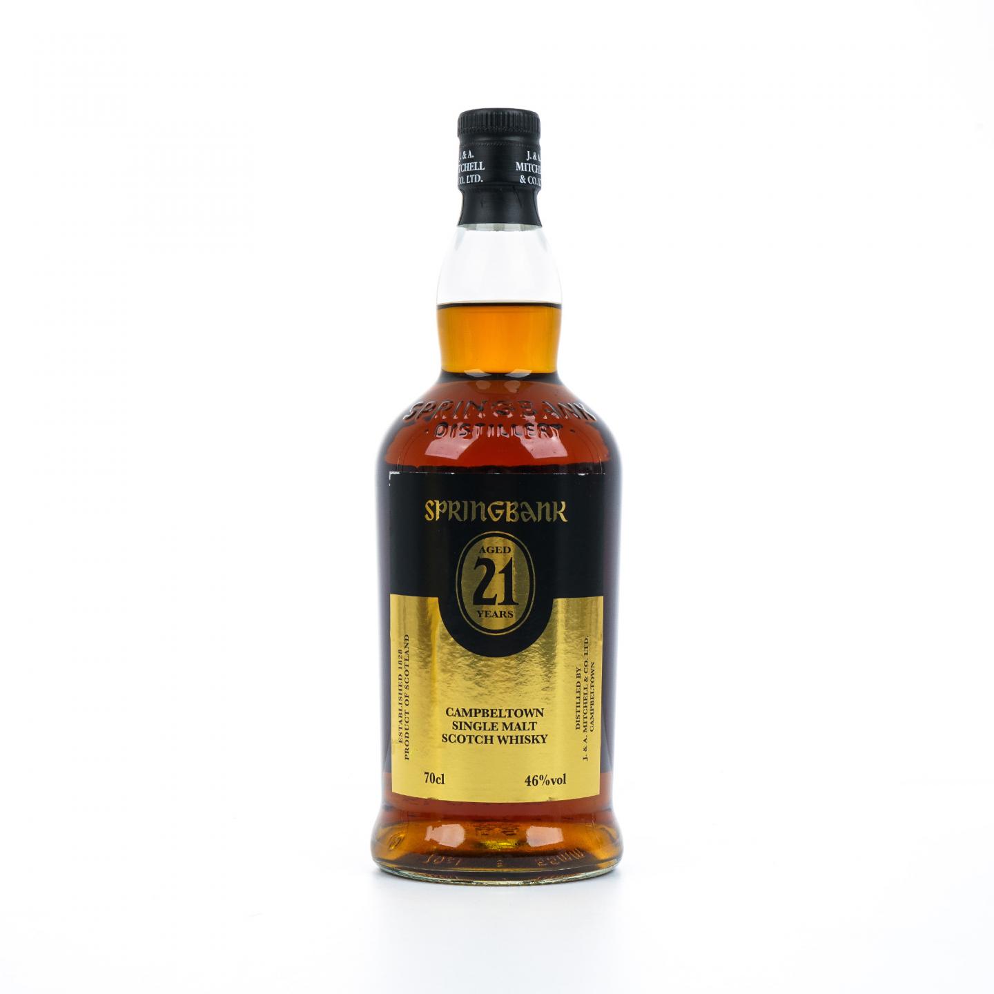 Springbank 云顶 21年 2019限定