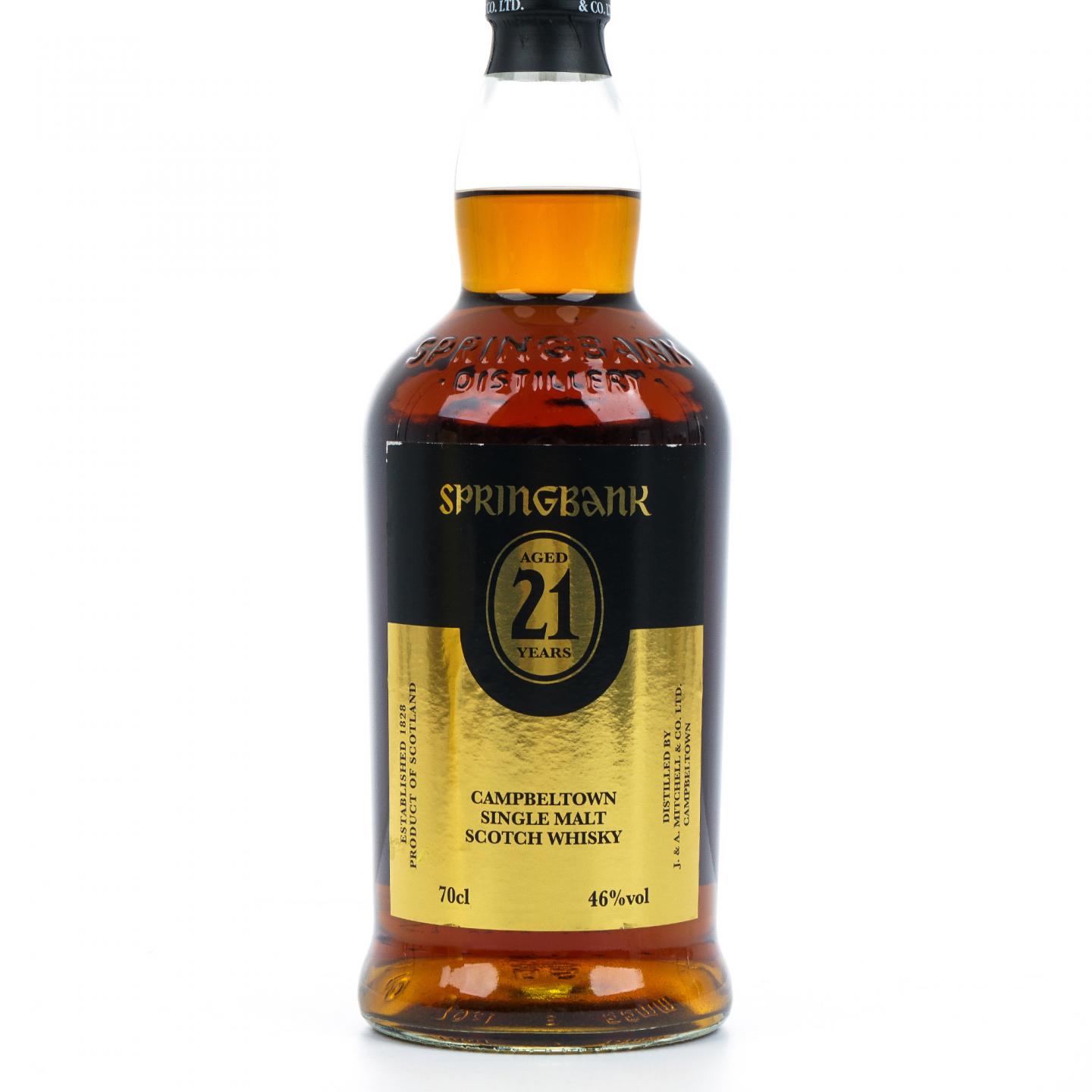 Springbank 云顶 21年 2019限定