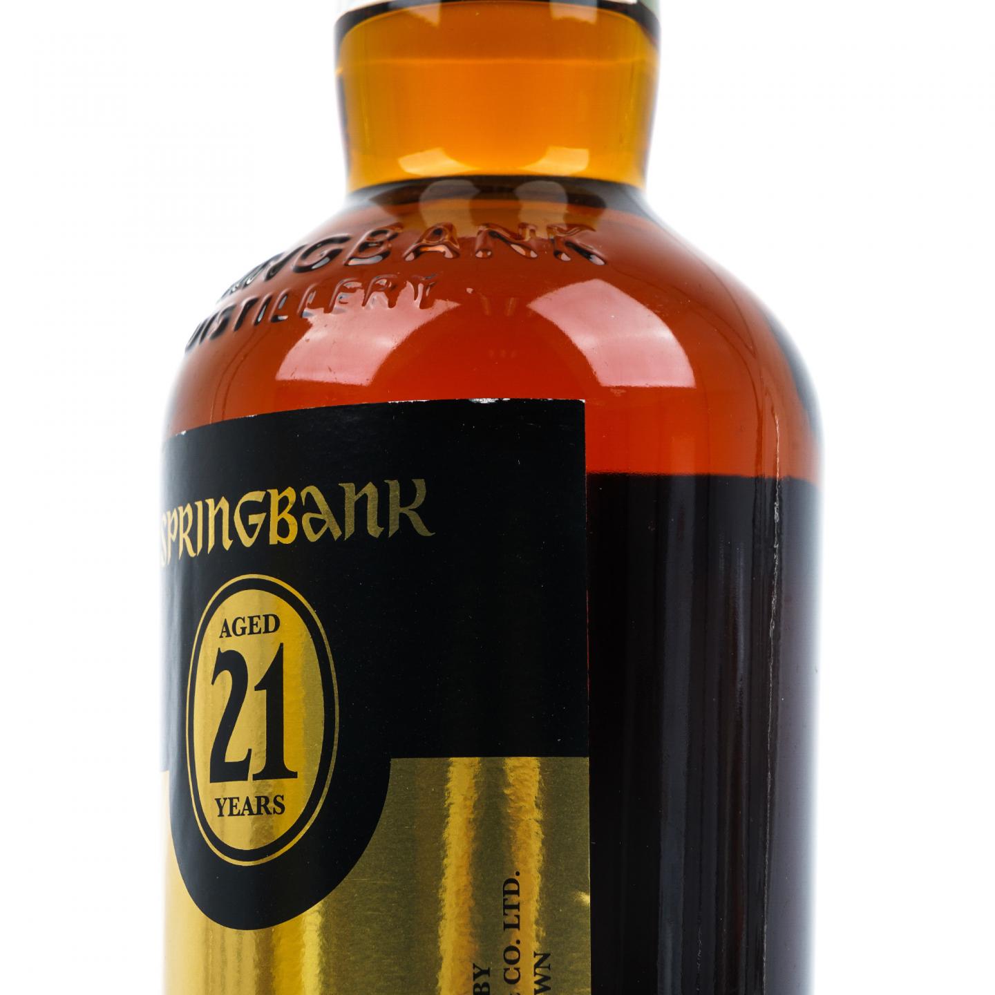 Springbank 云顶 21年 2019限定