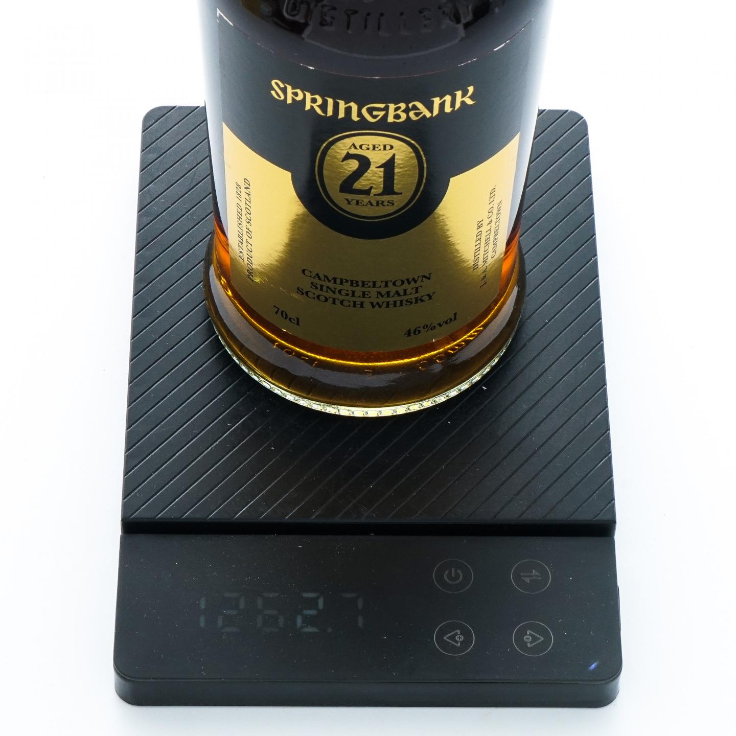 Springbank 云顶 21年 2019限定