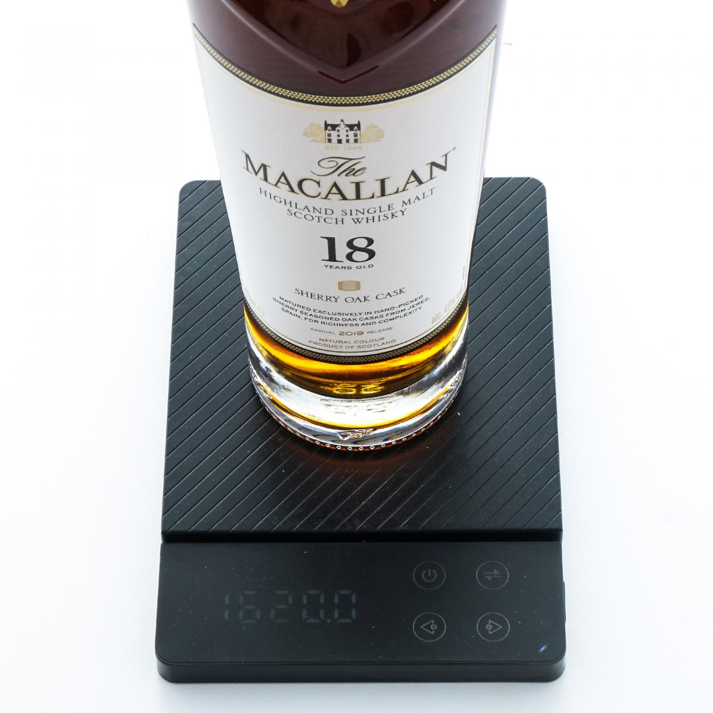 【附X光图】Macallan 麦卡伦 18年 2019 雪莉桶