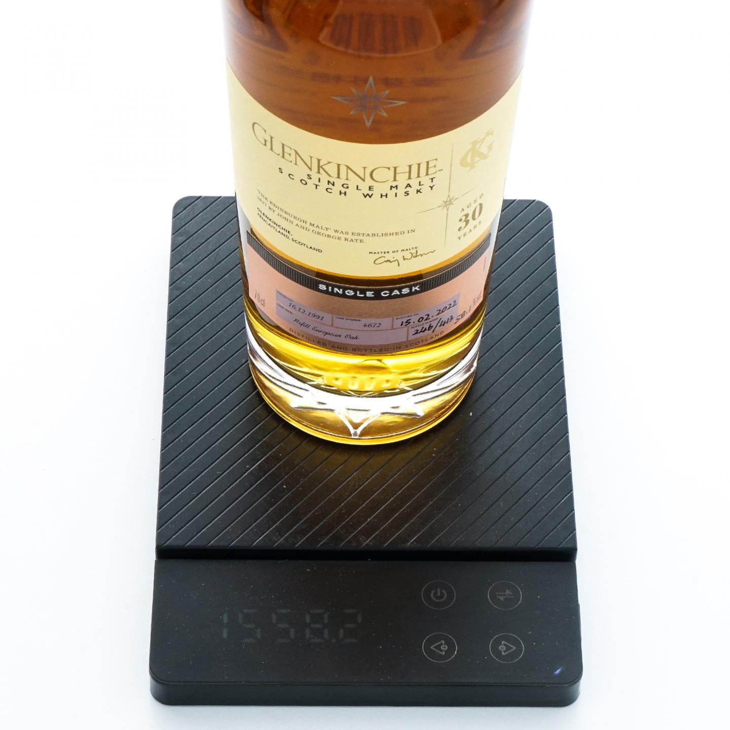 Glenkinchie 格兰昆奇 30年 1991-2022 星星标