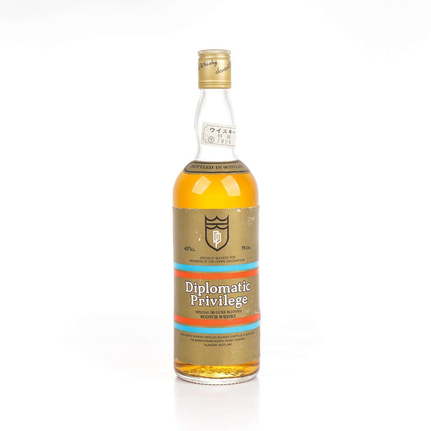 Diplomatic Privilege 苏格兰调和威士忌 750ml