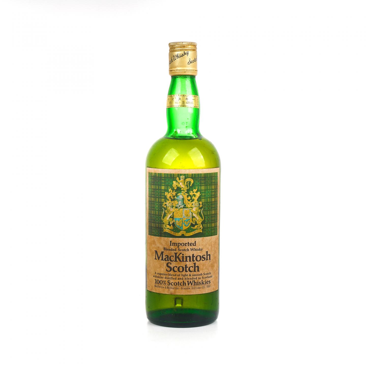 MacKintosh Scotch Imported 苏格兰调和威士忌 750ml
