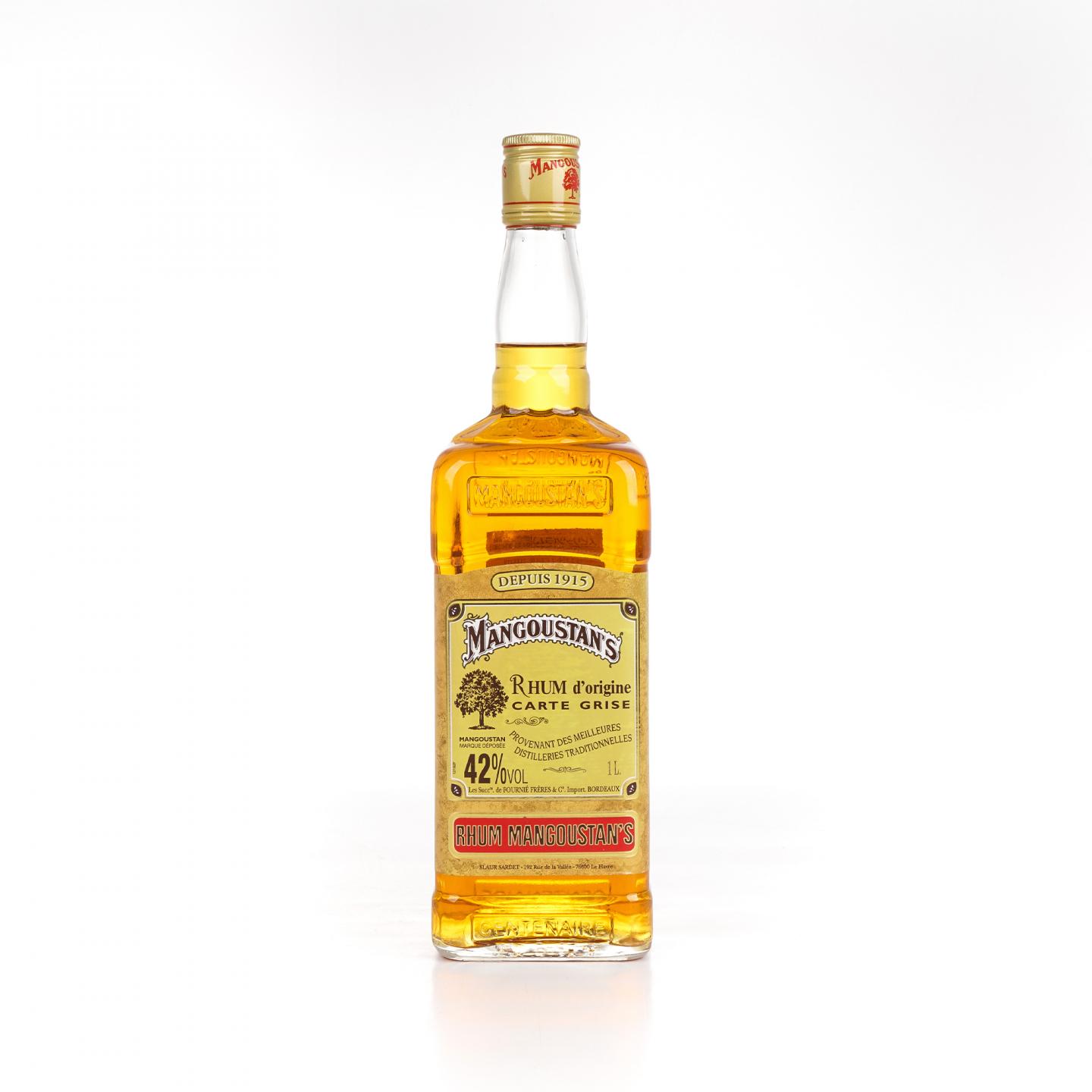 Rhum Mangoustan's 朗姆酒 1升装