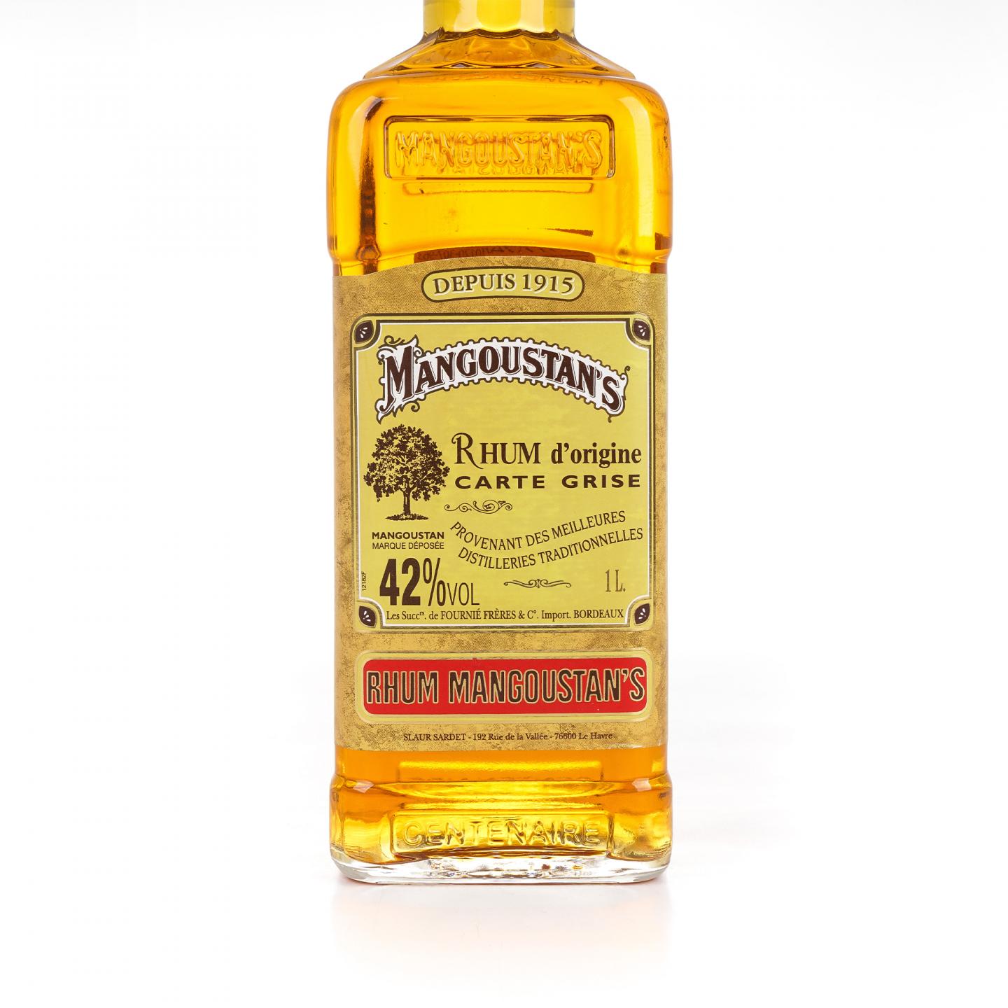 Rhum Mangoustan's 朗姆酒 1升装