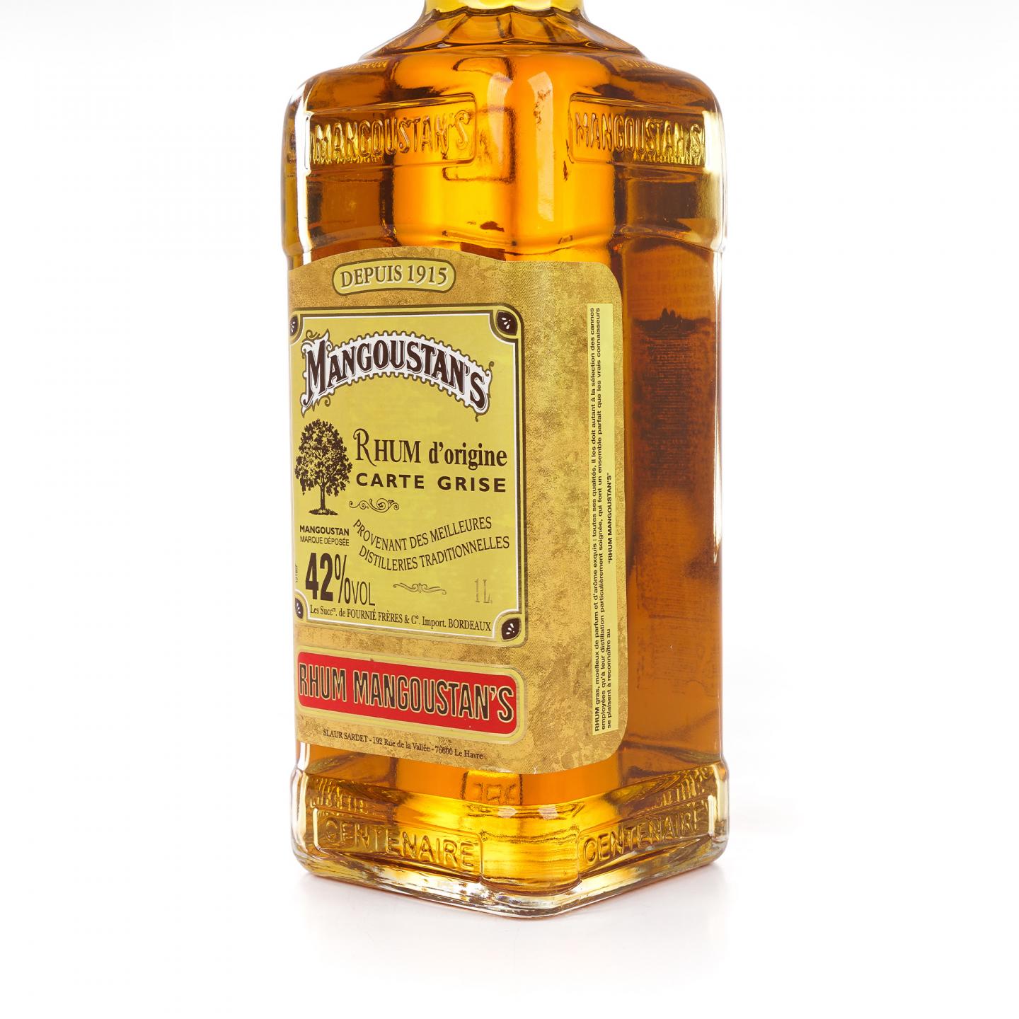 Rhum Mangoustan's 朗姆酒 1升装