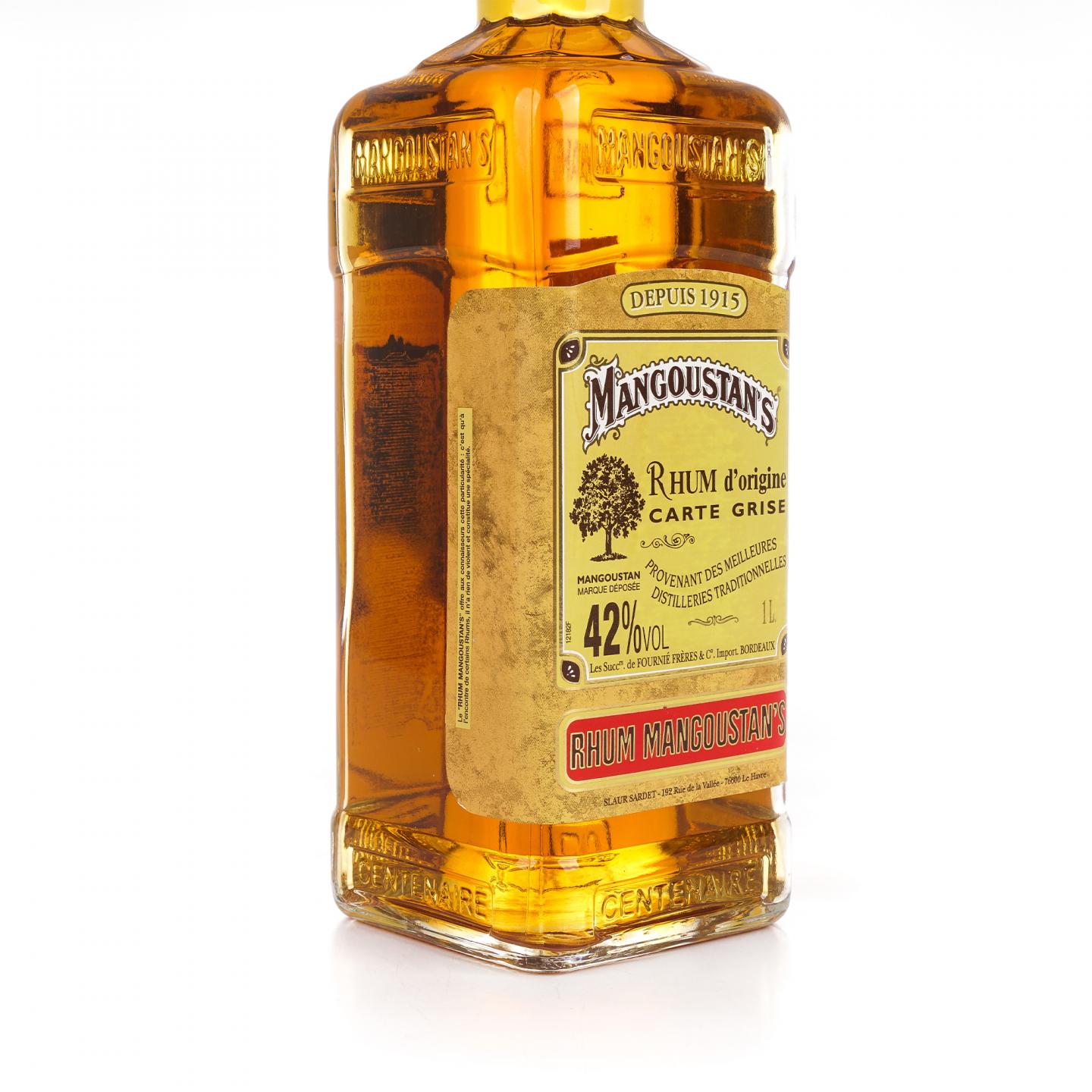 Rhum Mangoustan's 朗姆酒 1升装