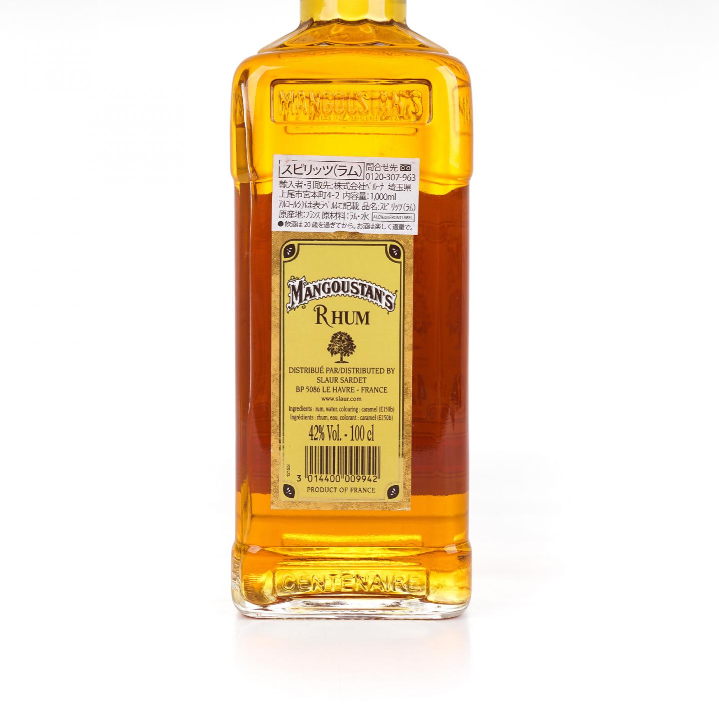 Rhum Mangoustan's 朗姆酒 1升装