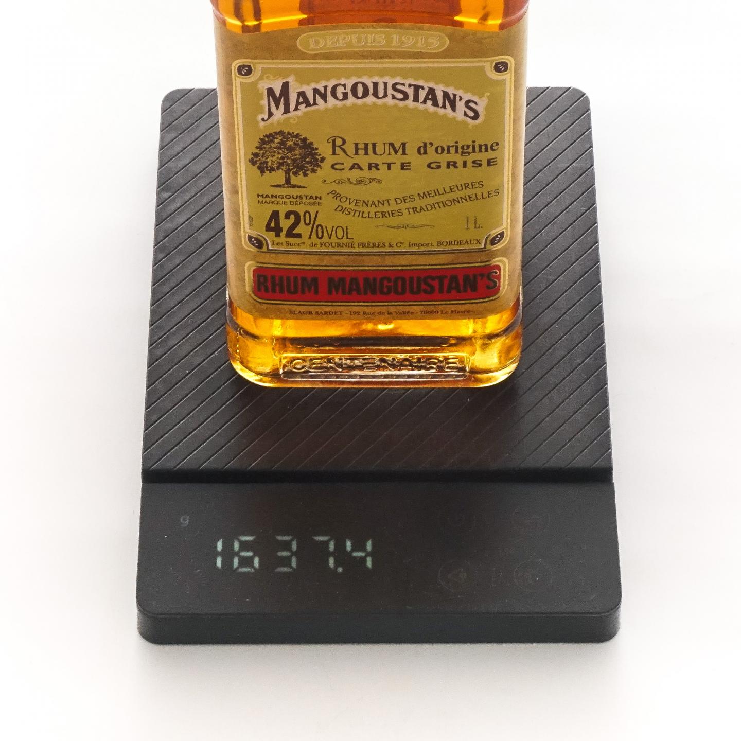 Rhum Mangoustan's 朗姆酒 1升装