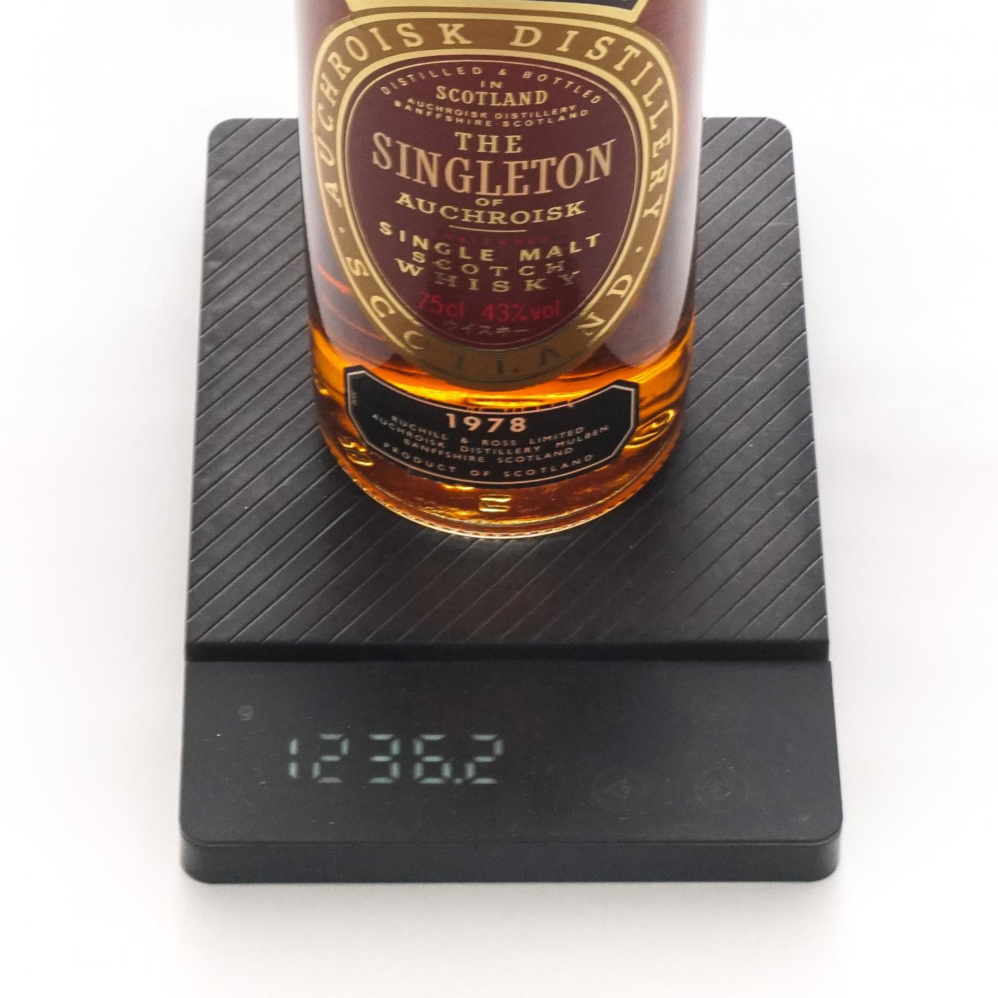 奥克罗斯克 1978-1990 雪莉桶 Singleton 750ml 非原盒