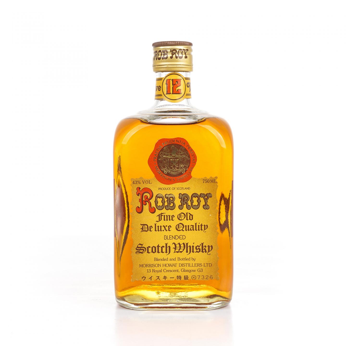 Rob Roy 12年 豪华版调和苏威 750ml