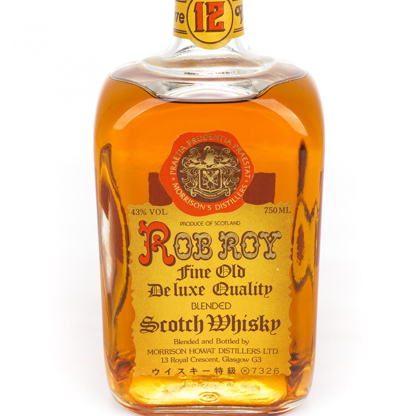 Rob Roy 12年 豪华版调和苏威 750ml
