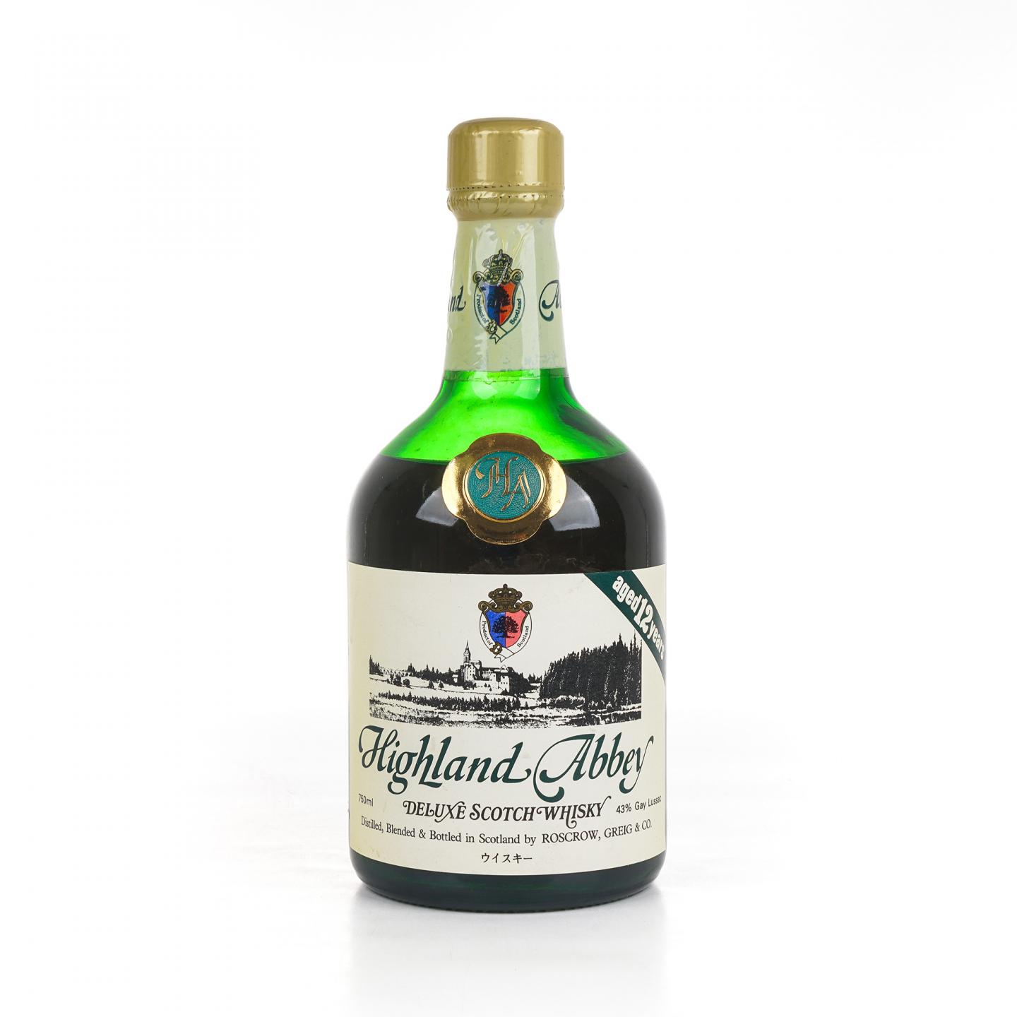 Highland Abbey 12年 豪华版调和苏威 750ml