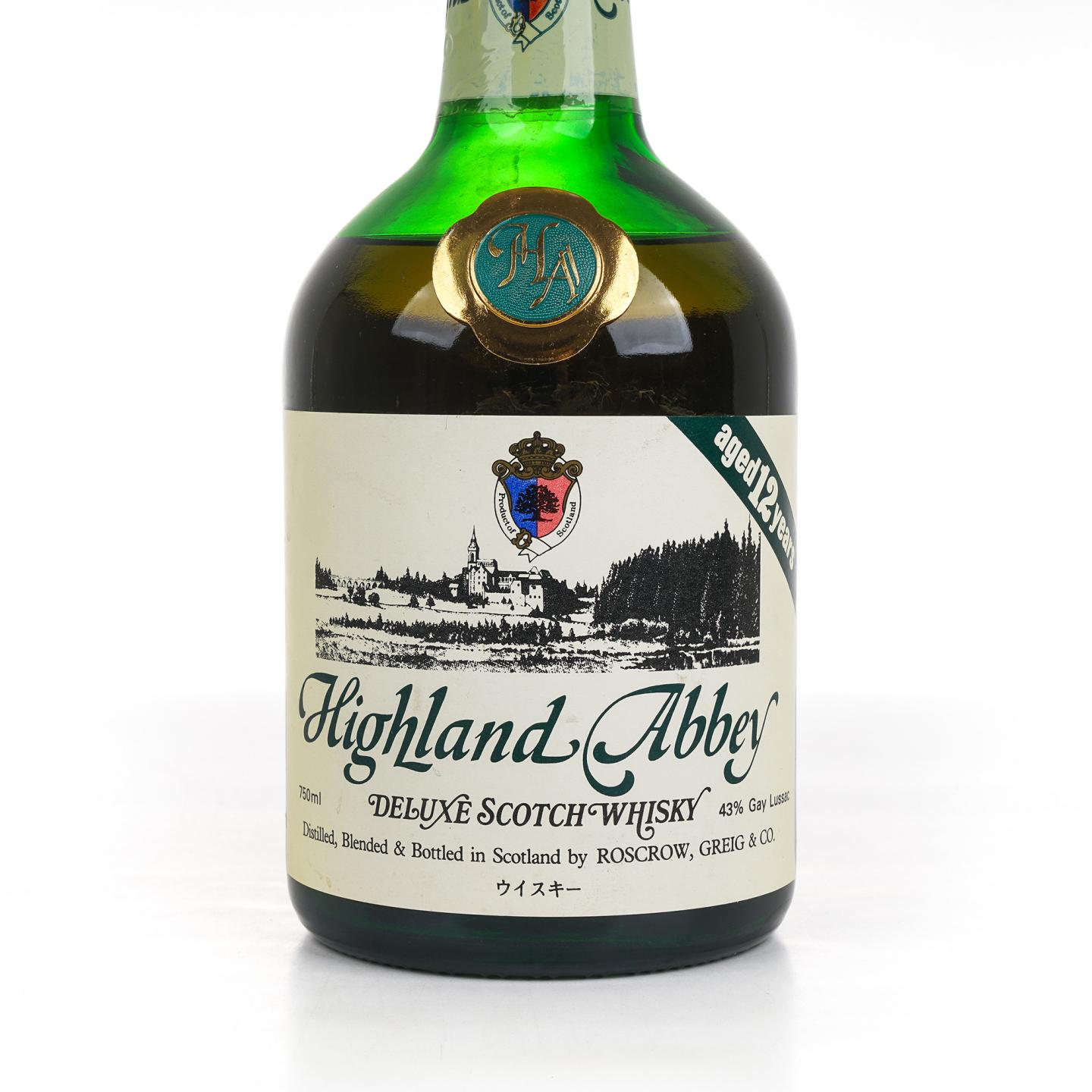 Highland Abbey 12年 豪华版调和苏威 750ml
