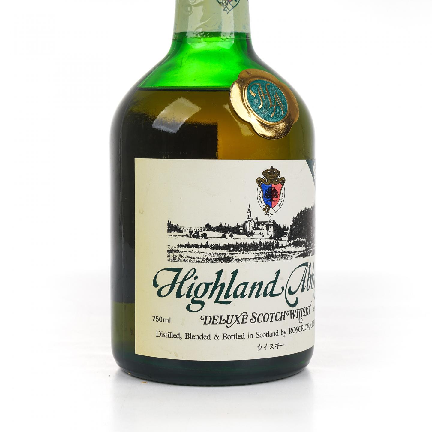 Highland Abbey 12年 豪华版调和苏威 750ml