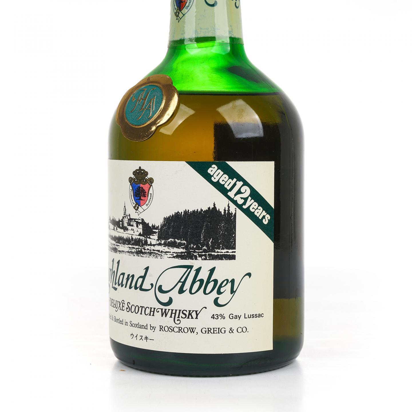 Highland Abbey 12年 豪华版调和苏威 750ml