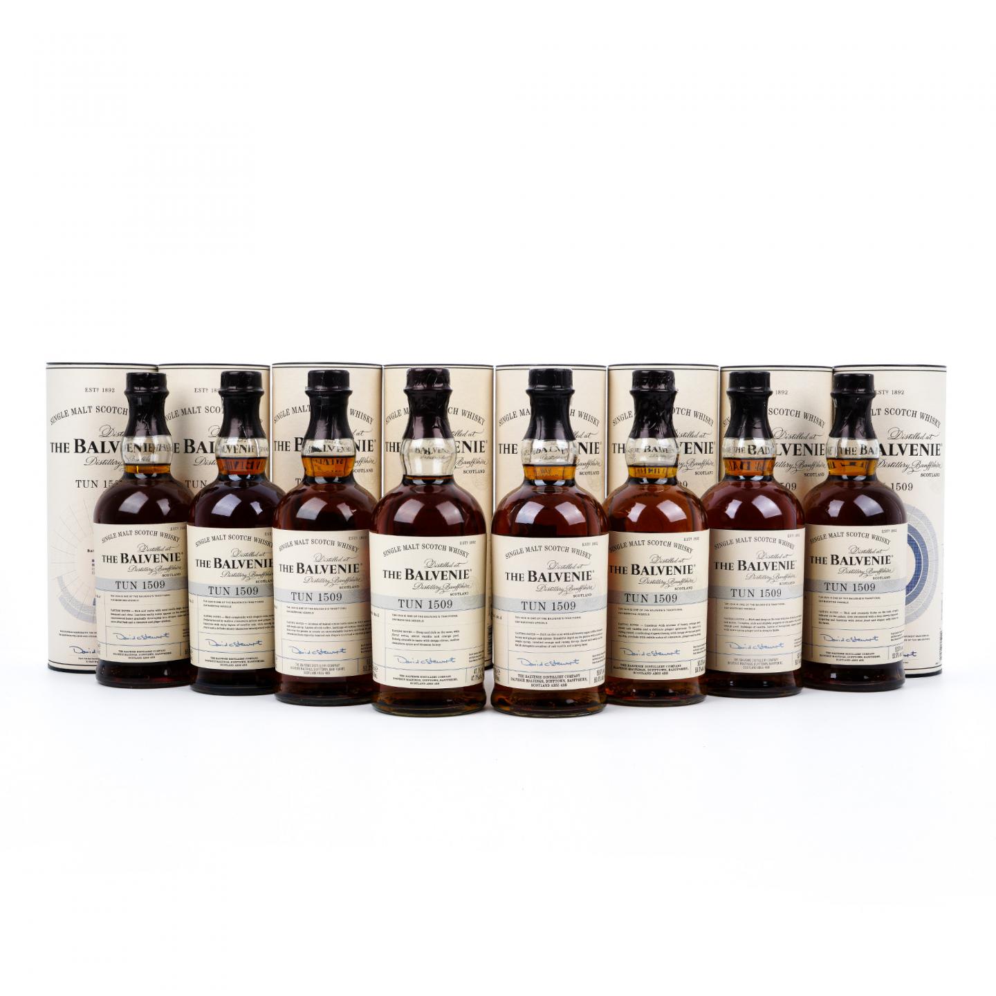 Balvenie 百富 Tun 1509 第1-8批次全套 8支组