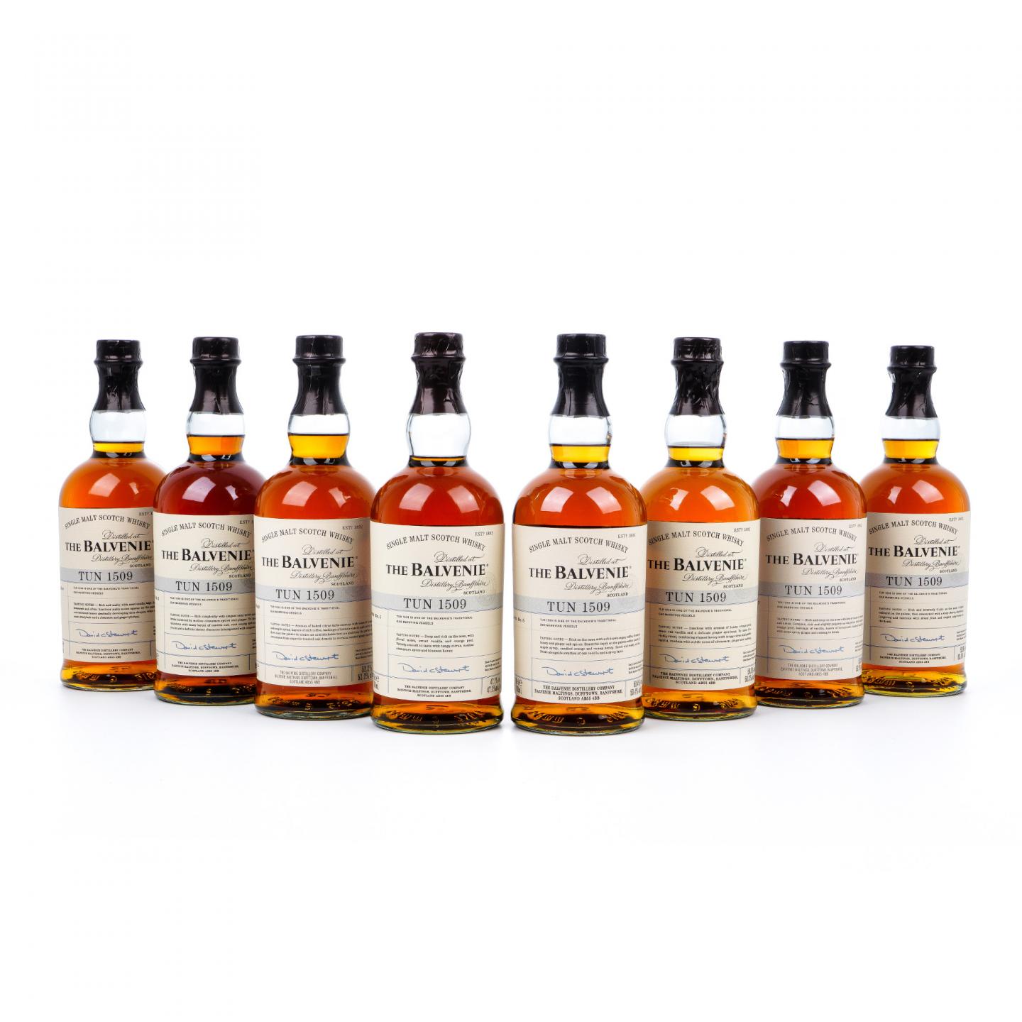 Balvenie 百富 Tun 1509 第1-8批次全套 8支组