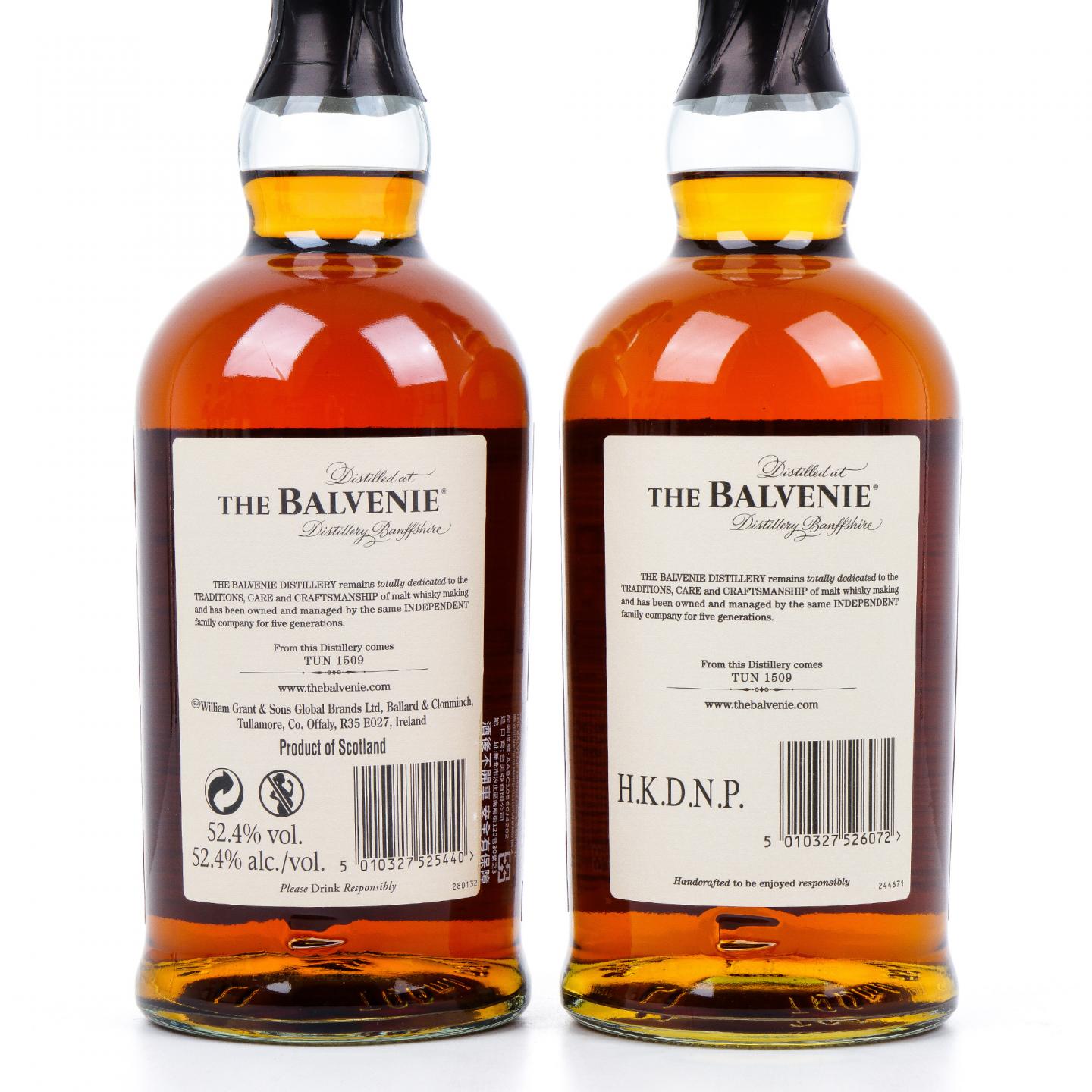 Balvenie 百富 Tun 1509 第1-8批次全套 8支组