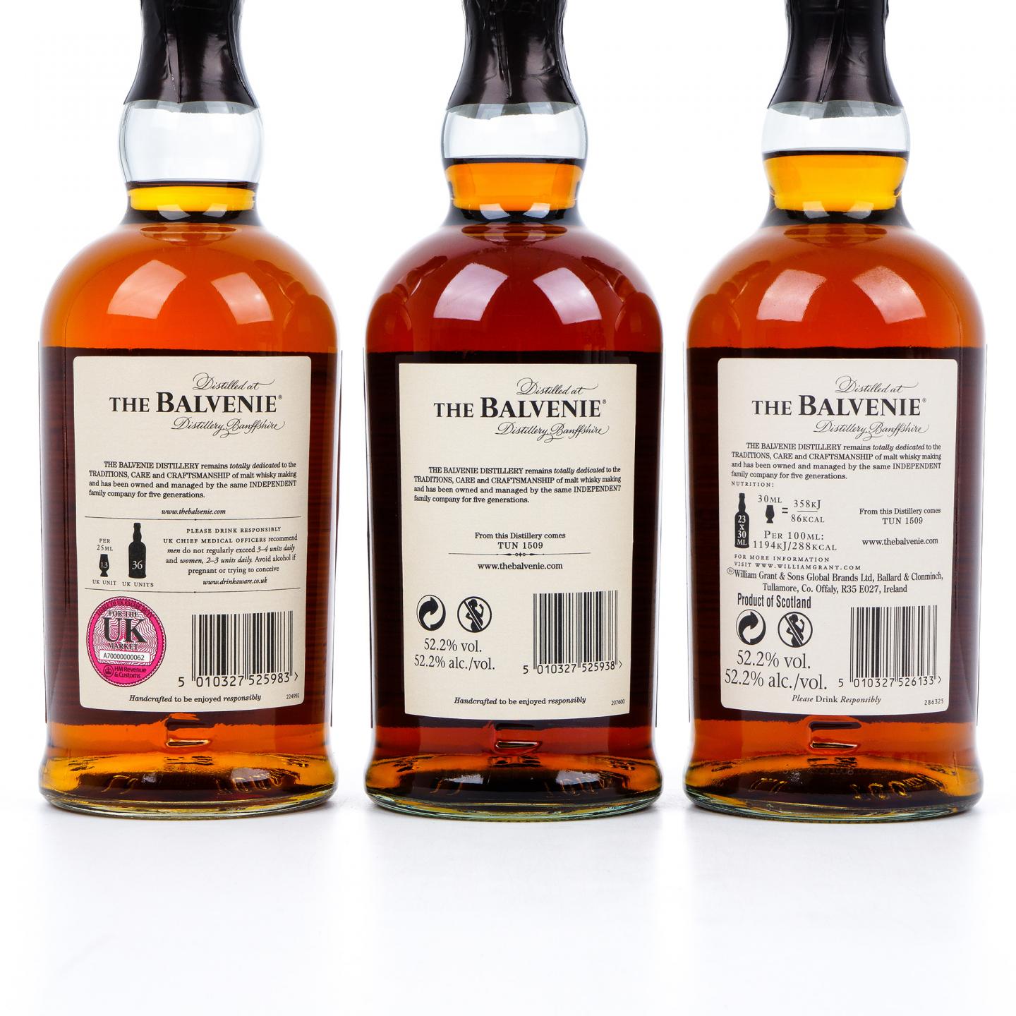 Balvenie 百富 Tun 1509 第1-8批次全套 8支组