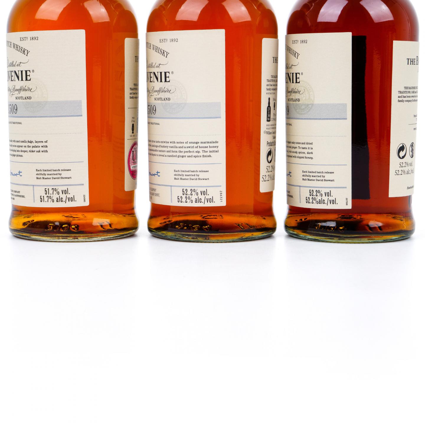 Balvenie 百富 Tun 1509 第1-8批次全套 8支组