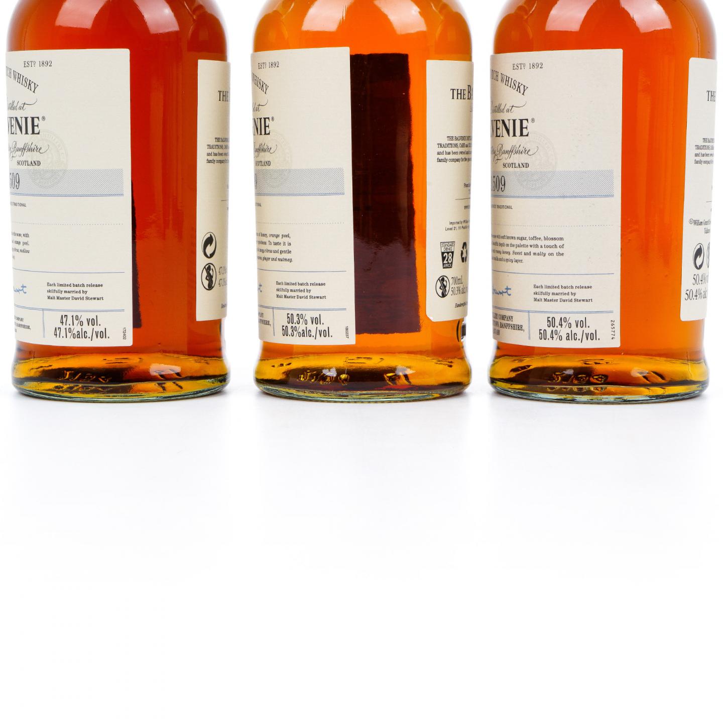 Balvenie 百富 Tun 1509 第1-8批次全套 8支组
