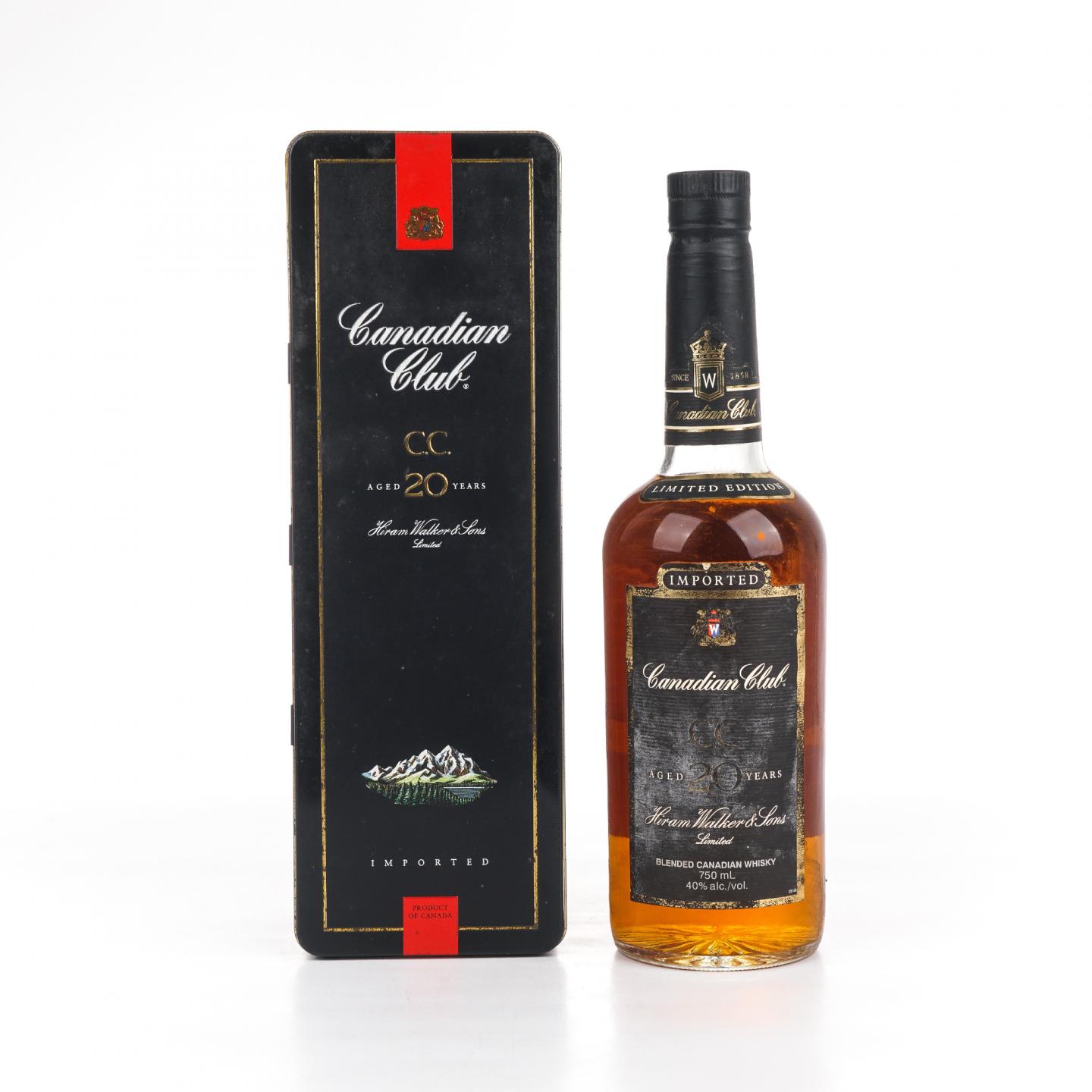 Canadian Club 20年 限量版调和 加拿大威士忌 750ml