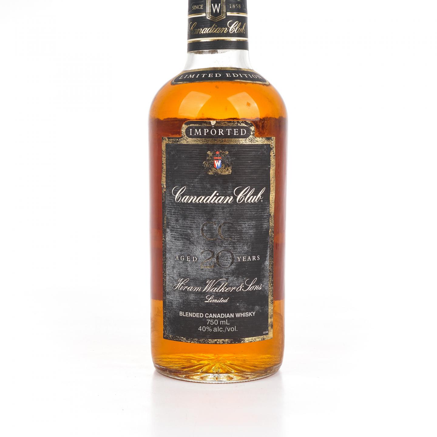 Canadian Club 20年 限量版调和 加拿大威士忌 750ml