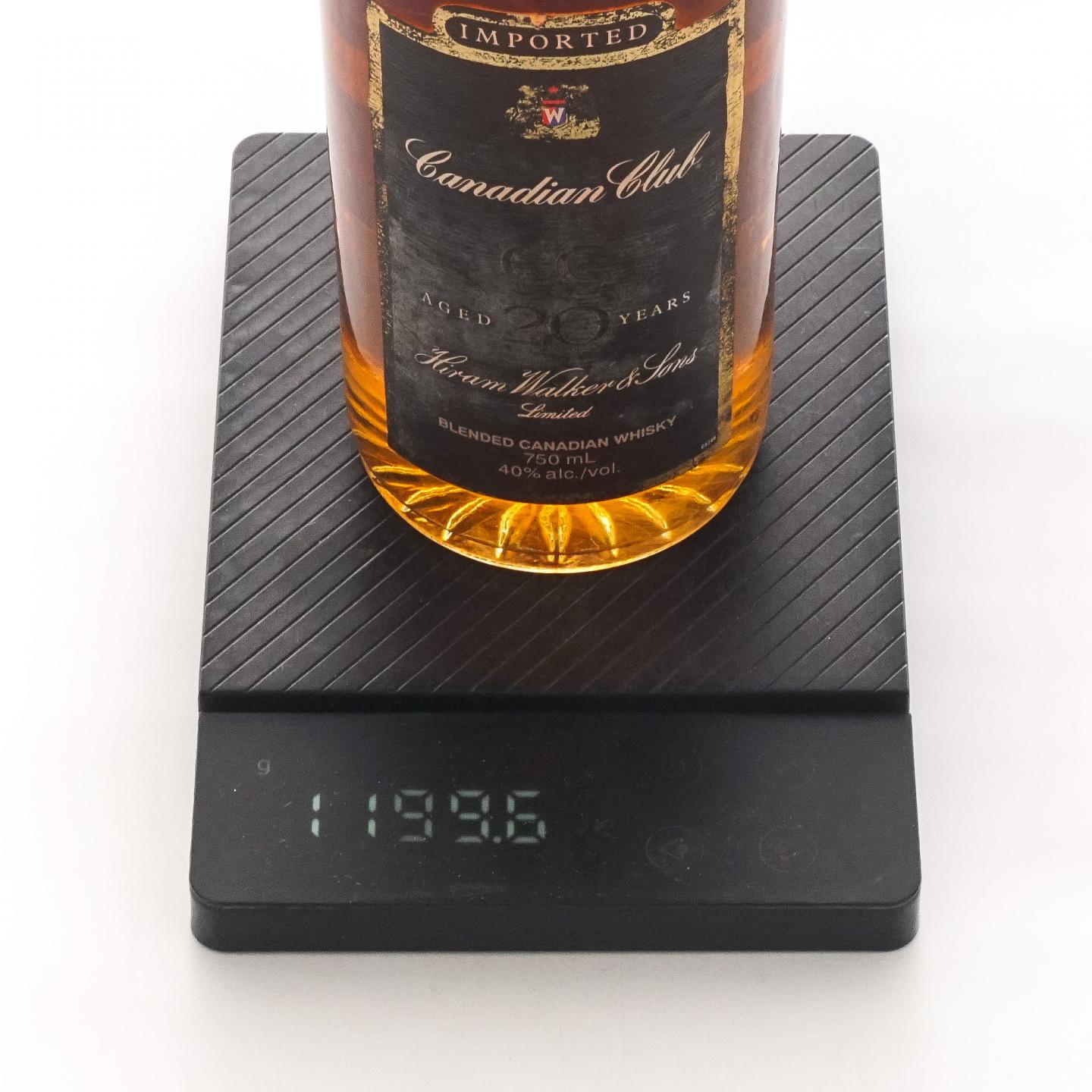 Canadian Club 20年 限量版调和 加拿大威士忌 750ml