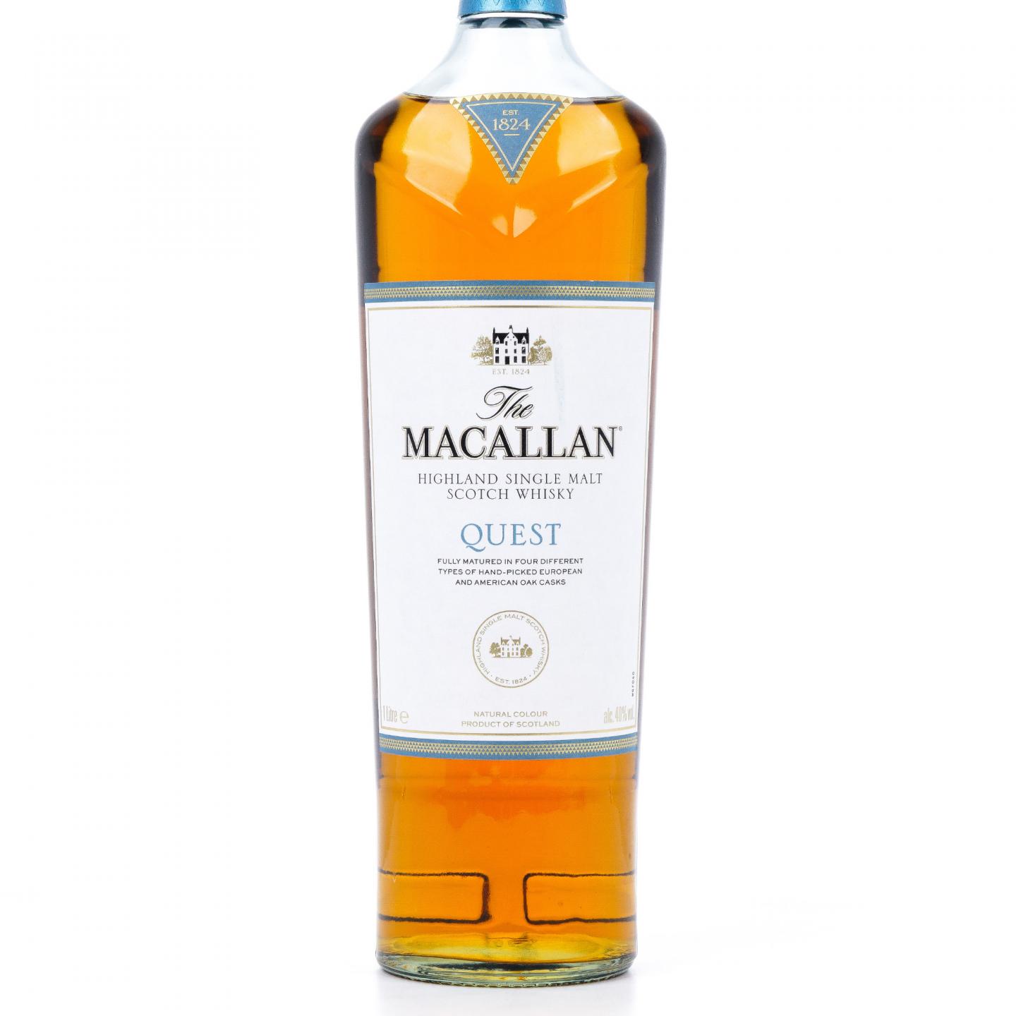 【附X光图】Macallan 麦卡伦 Quest Collection系列 蓝天 1000ml