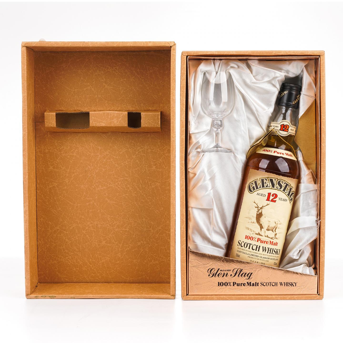 Glenstag 12年 100% Pure Malt 750ml+酒杯1个