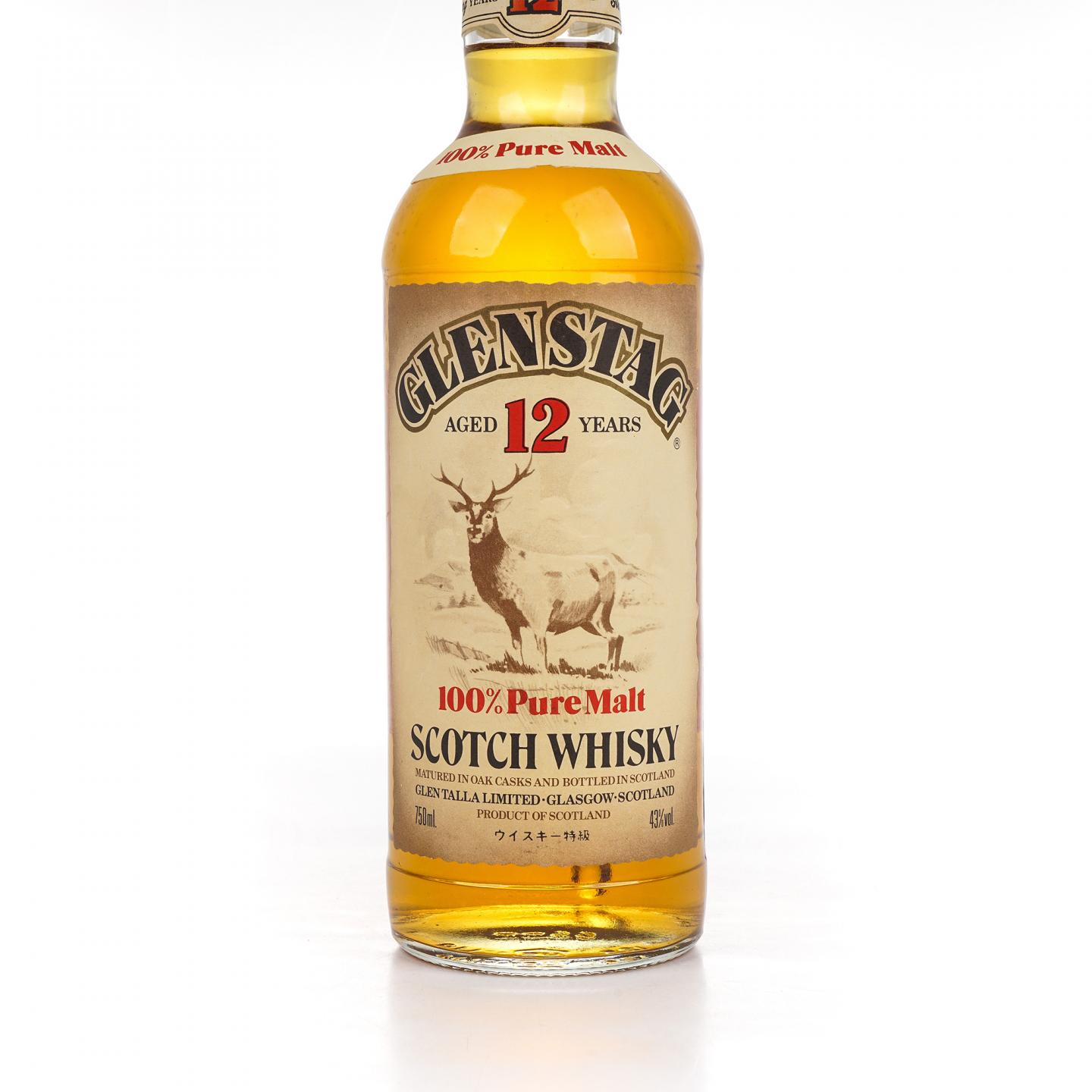 Glenstag 12年 100% Pure Malt 750ml+酒杯1个