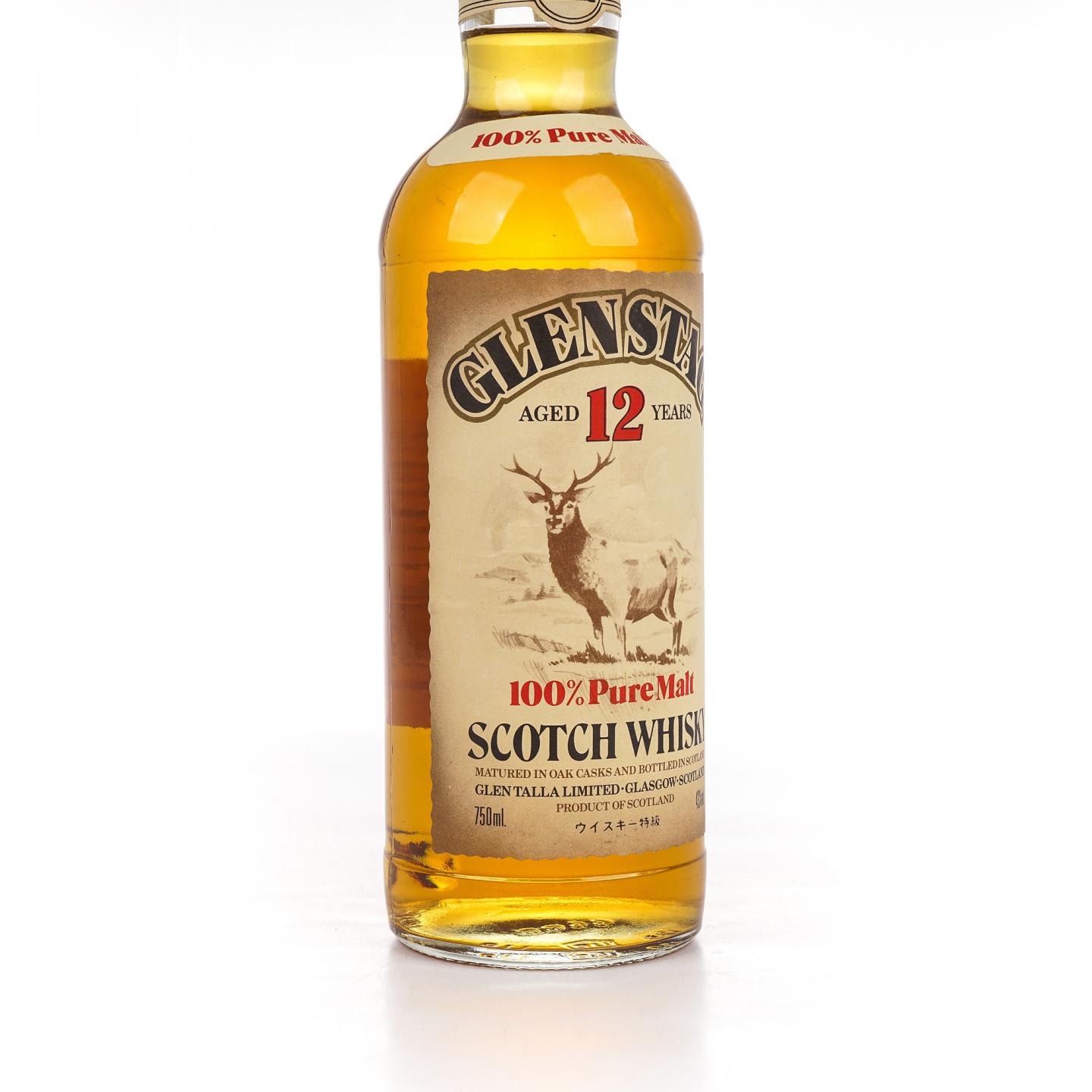 Glenstag 12年 100% Pure Malt 750ml+酒杯1个