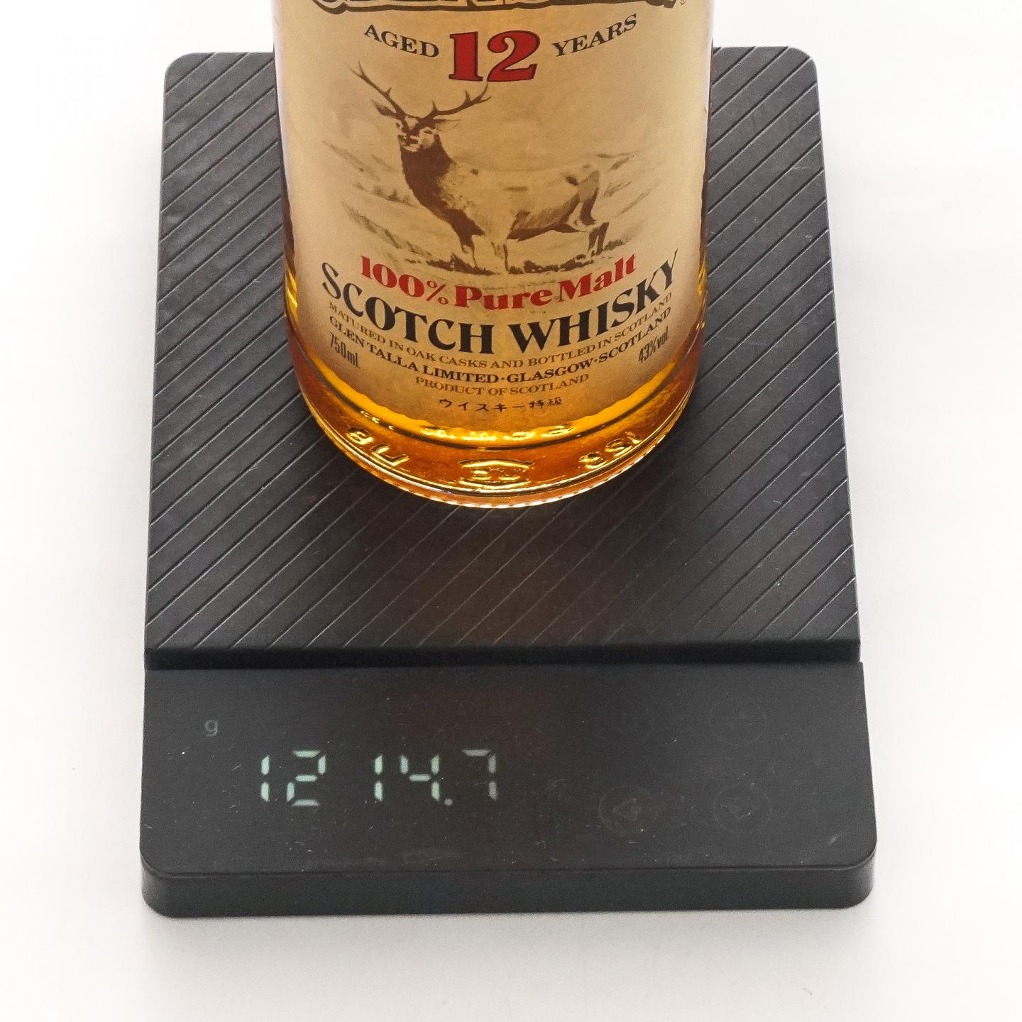 Glenstag 12年 100% Pure Malt 750ml+酒杯1个