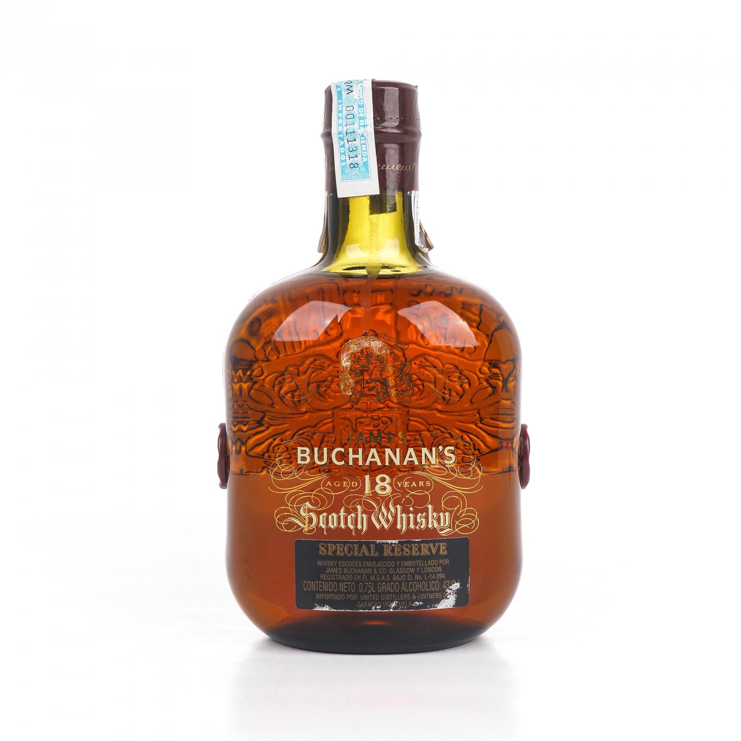 Buchanan's 18年 Special Reserve 苏格兰调和威士忌 750ml