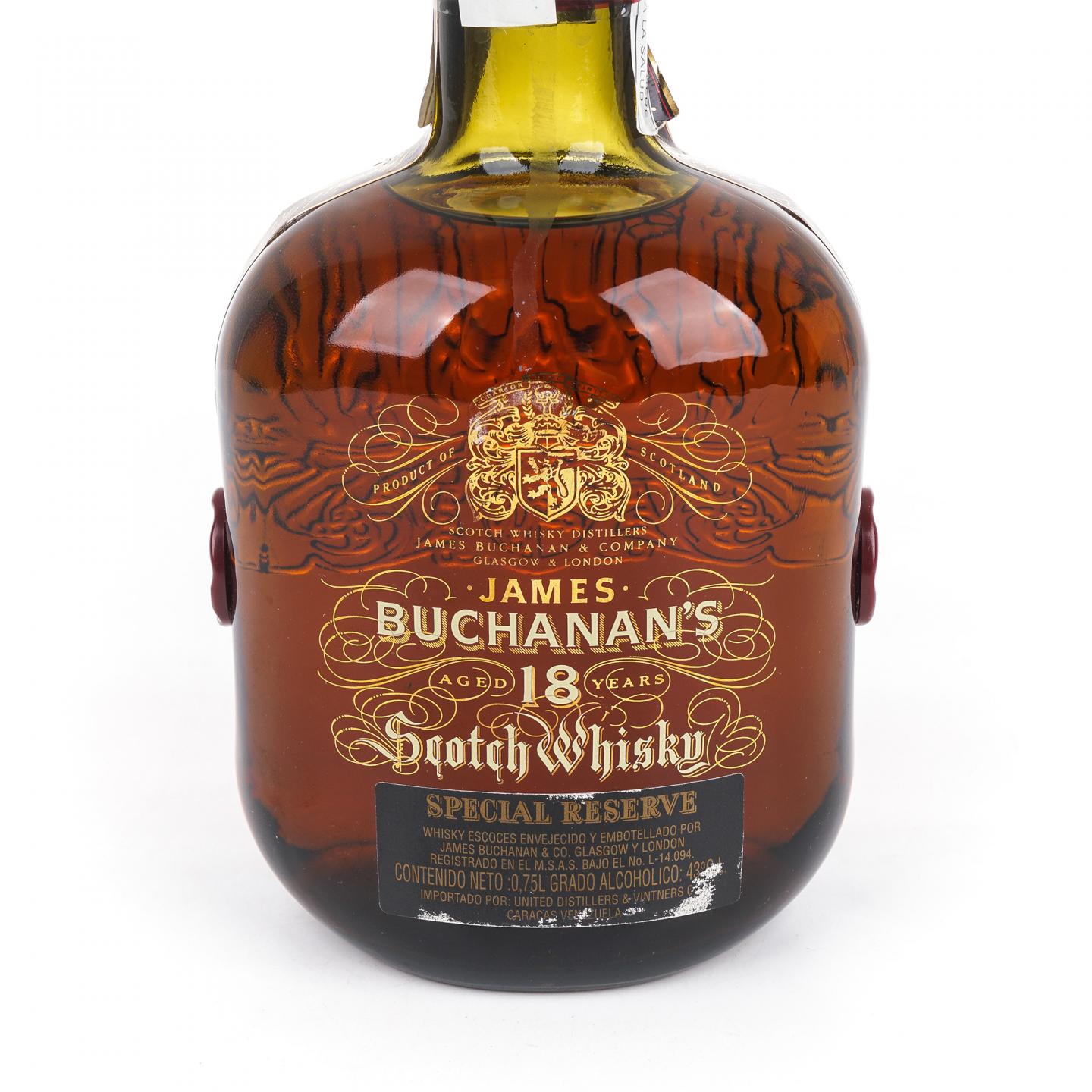 Buchanan's 18年 Special Reserve 苏格兰调和威士忌 750ml