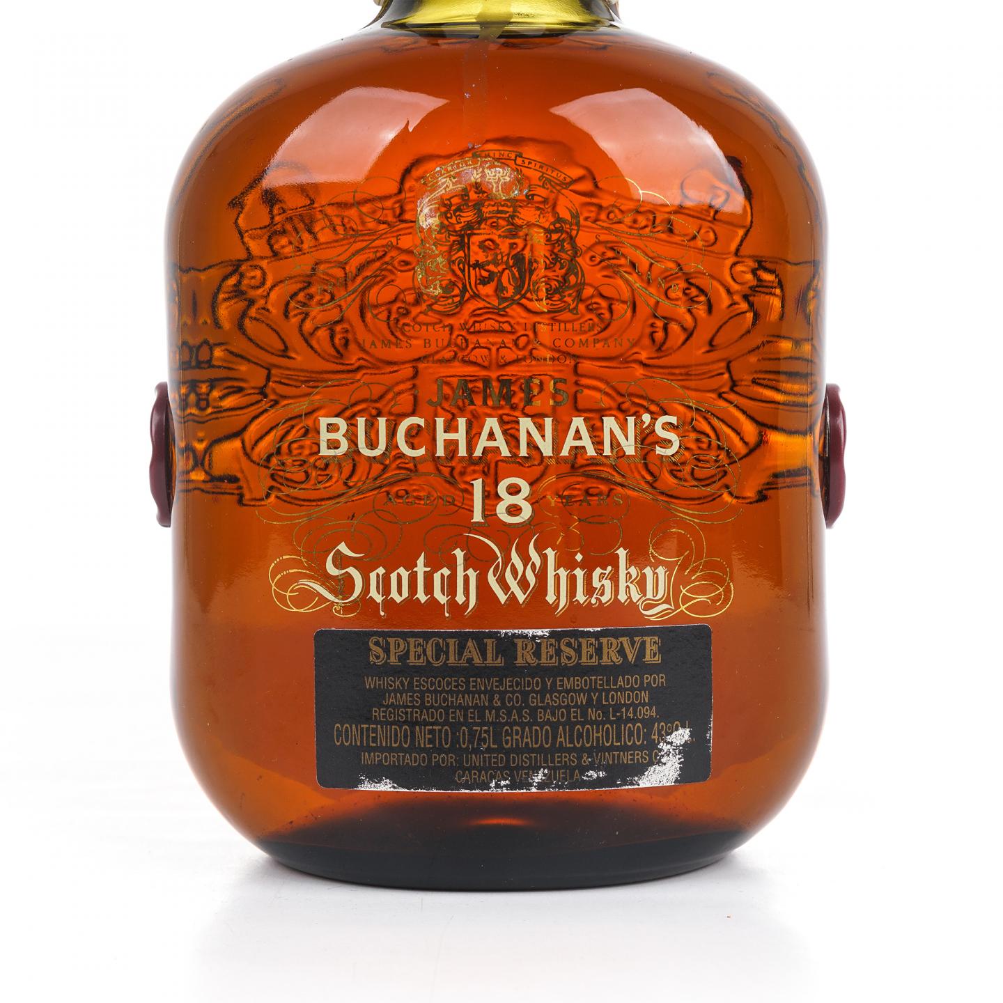 Buchanan's 18年 Special Reserve 苏格兰调和威士忌 750ml